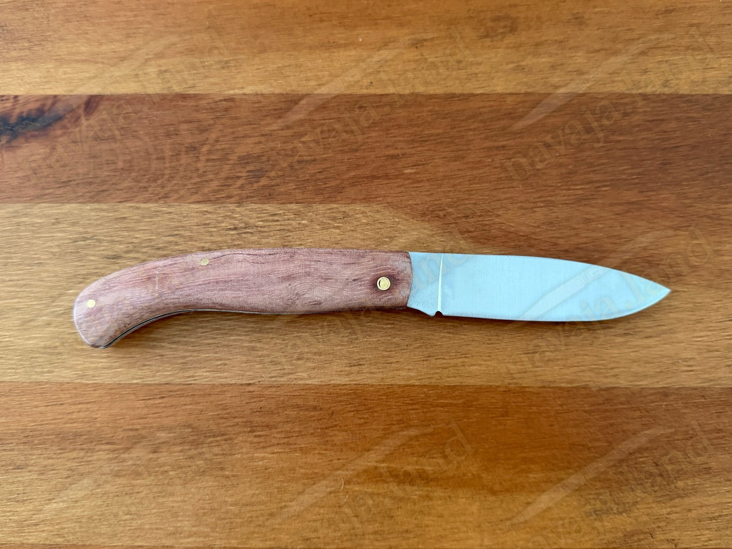 3.54” Joker Camping Folding Knife (Bubinga Wood Handle) 420 Steel - From Spain