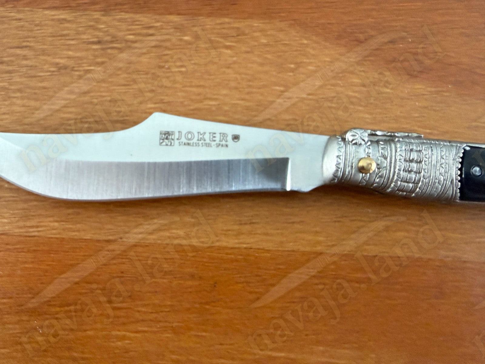4” Albacete Navaja Joker Arabian Knife Zamak Handle Handmade Slipjoint Spain