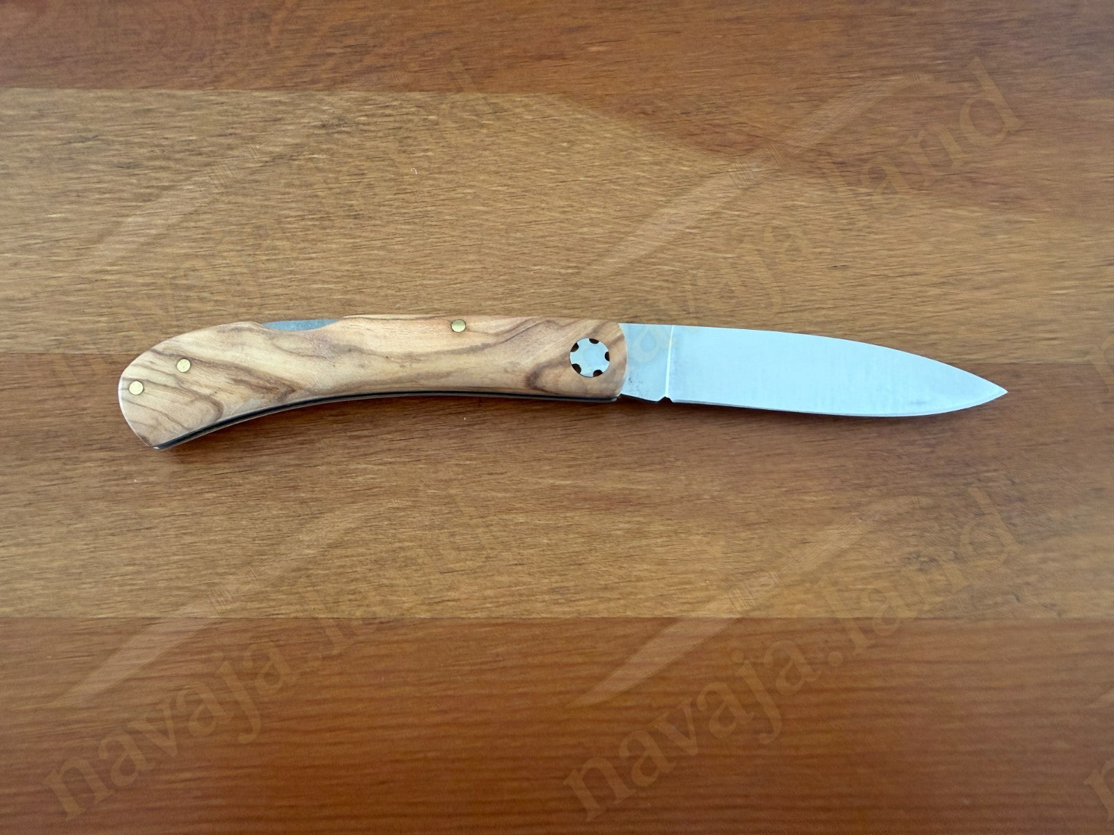 3.15” Joker Bretón Camping Folding Knife (Olive Wood Handle) Handmade in Spain