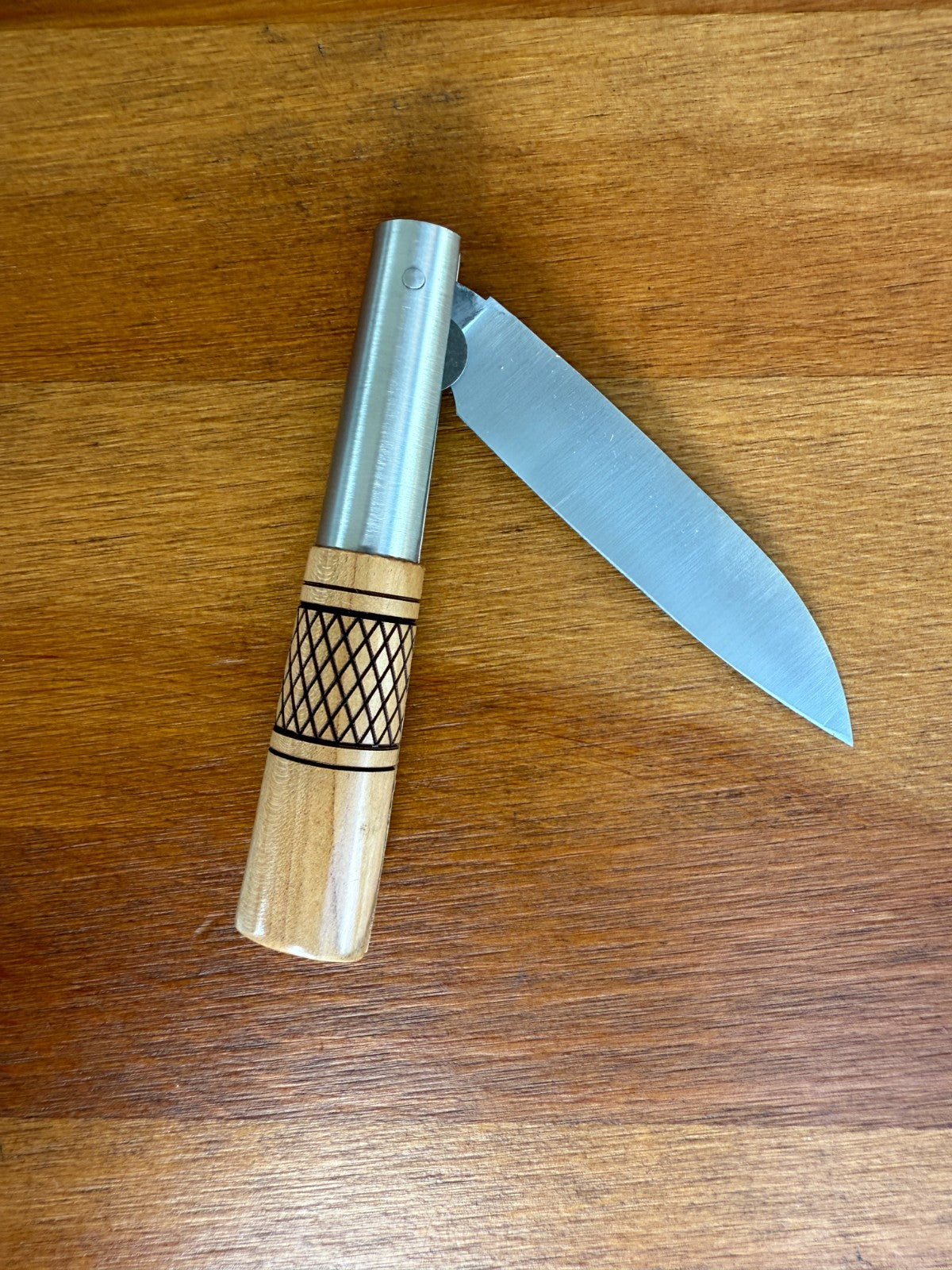 3.1" CQ Taramundi Pocket Knife Cherry Wood Handle Made in Asturias Spain