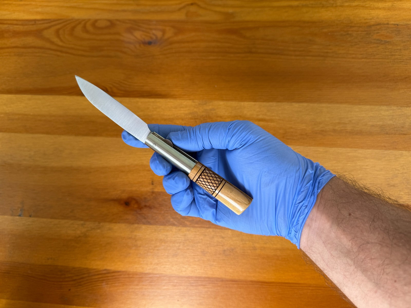 3.1" CQ Taramundi Pocket Knife Cherry Wood Handle Made in Asturias Spain