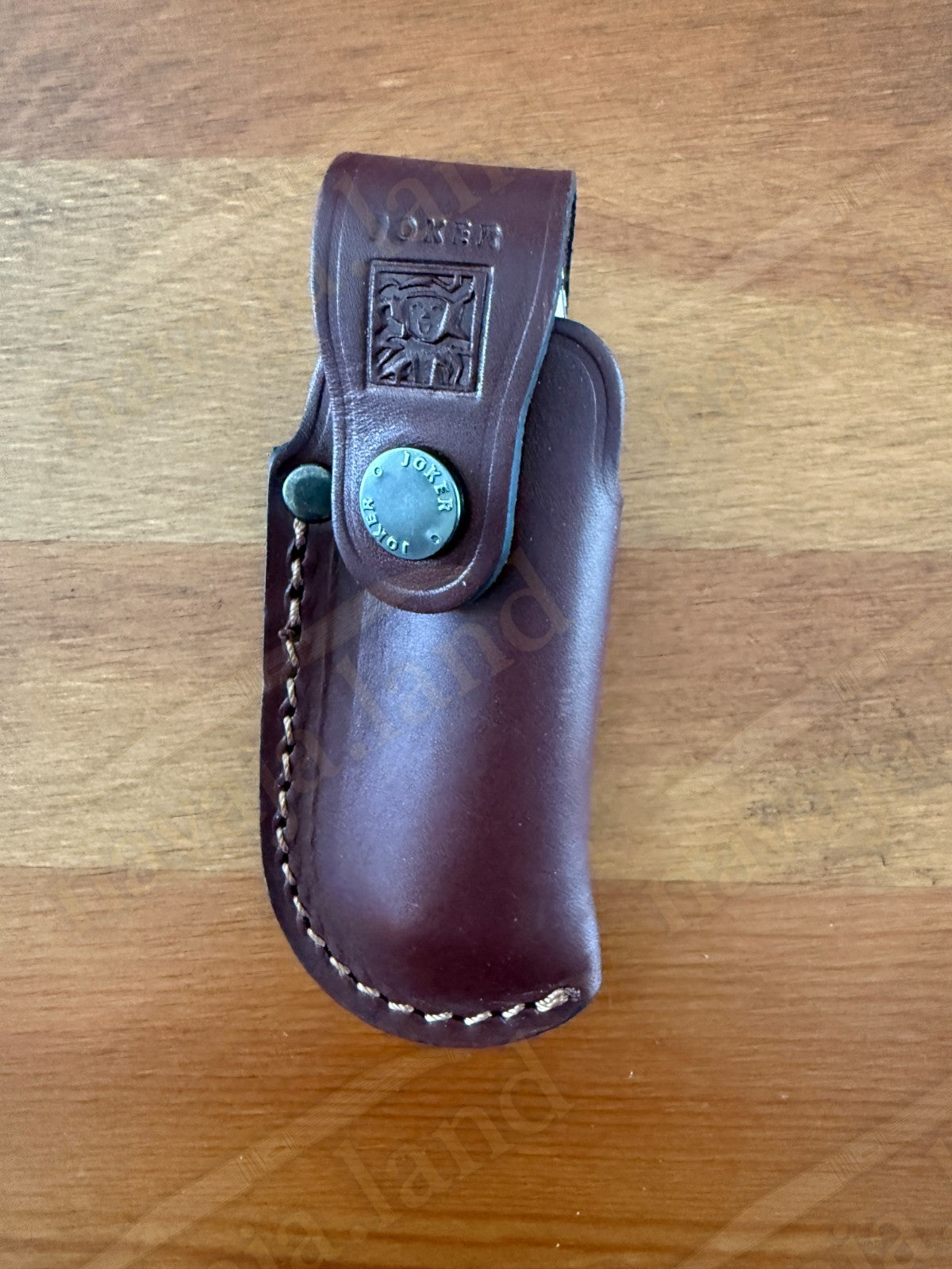 Joker BECADA Knife – 3.15” Sandvik 14C28N Blade | Olive Wood | Leather Sheath