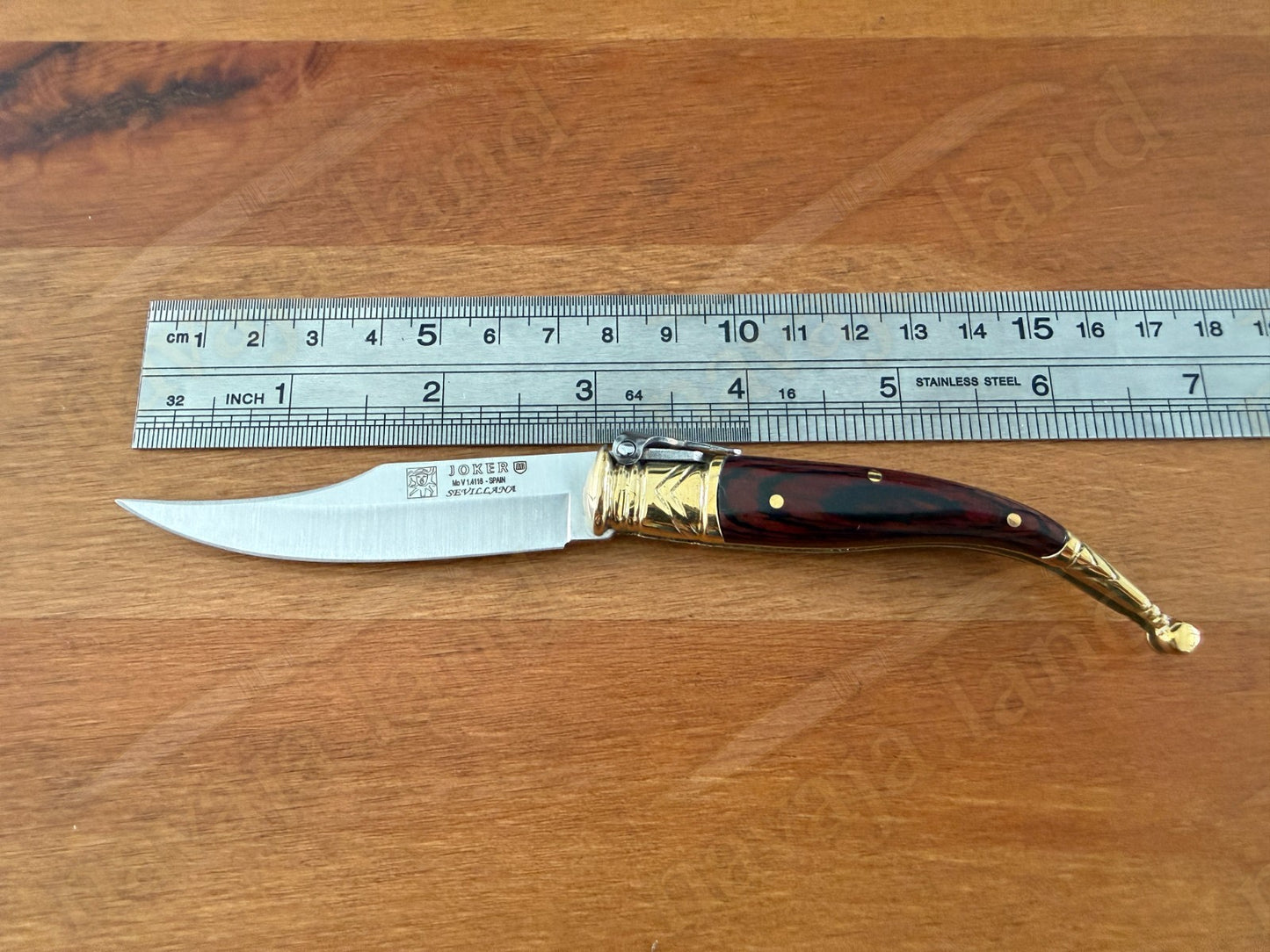 3.14” Navaja Joker Sevillana Classic Navaja Pocket Knife From Spain NO Ratchet