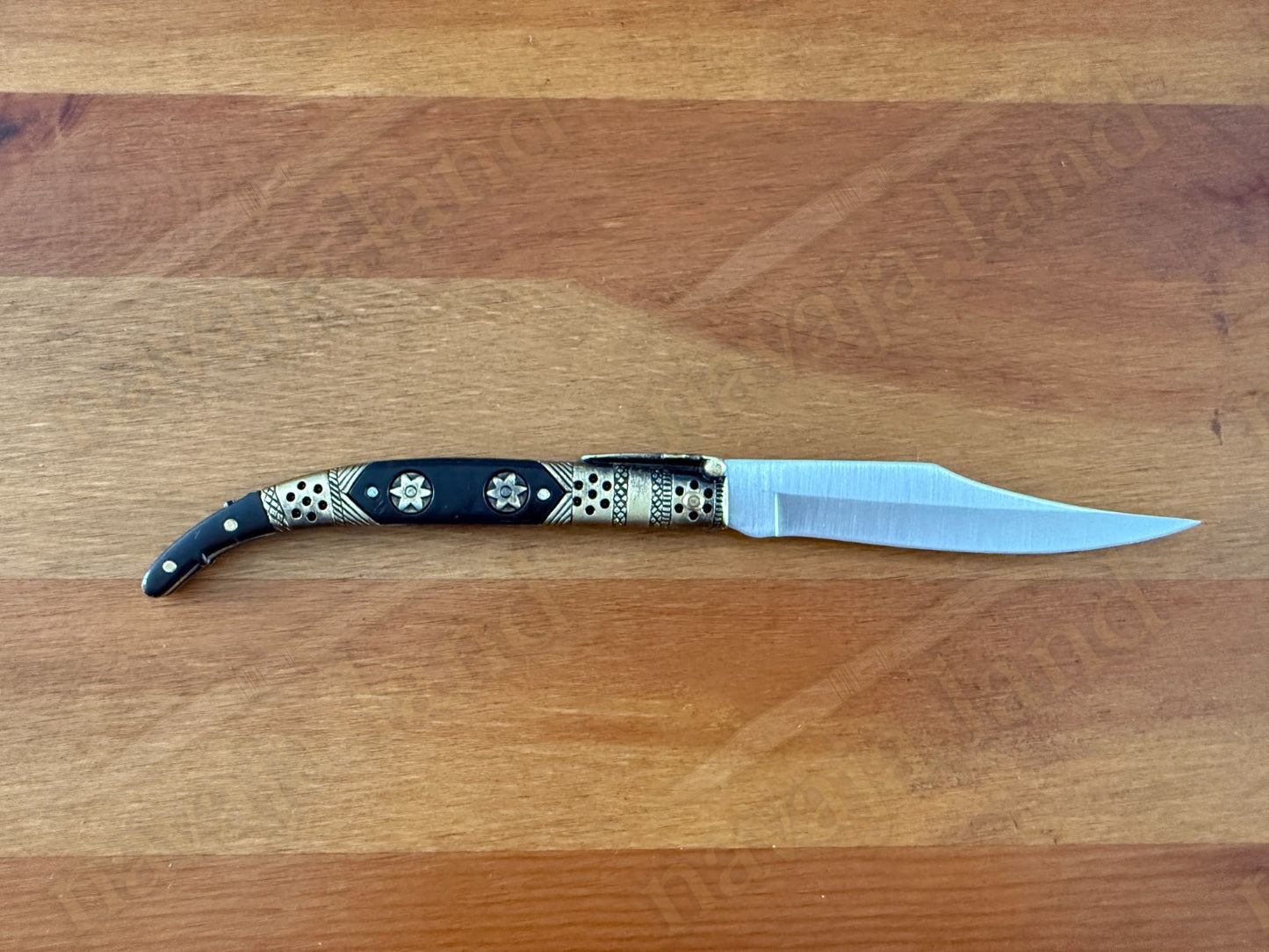 Spanish Navaja Joker Arabian Style 3.9" 420 Steel Zamak Handle Handmade in Spain