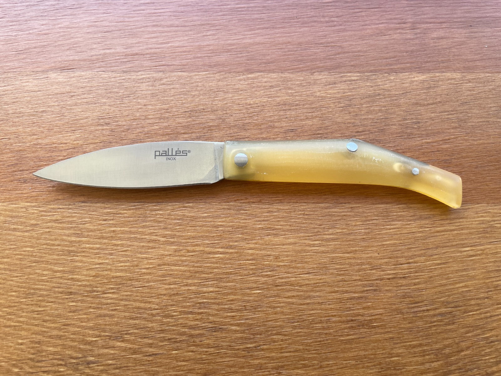 2.75" Pallés Inox Navaja Pocket Knife Stainless Steel Blade ABS Handle