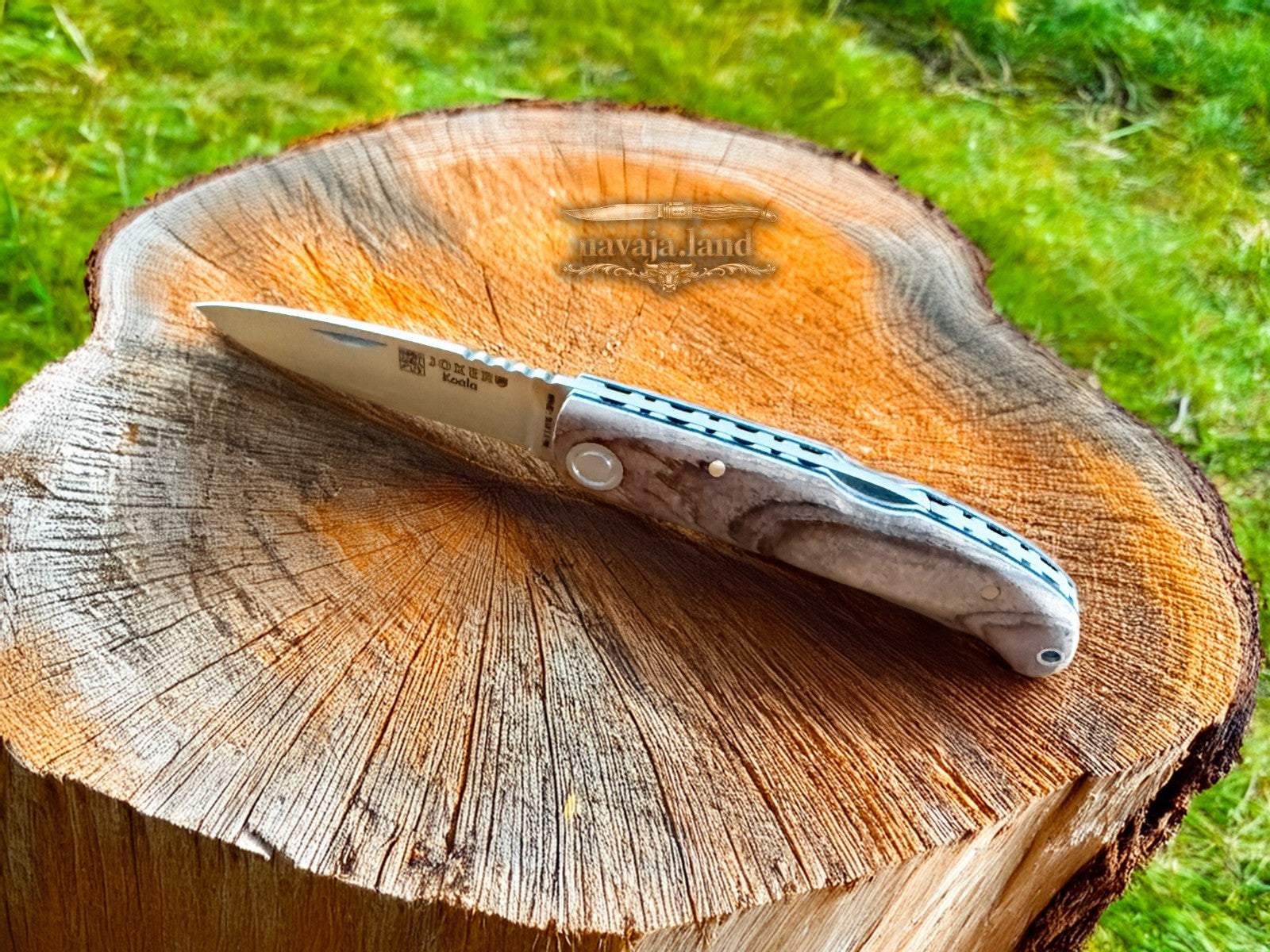 Joker Koala Pocket Knife 2.75” MOVA Blade Walnut Wood Handle Handmade in Spain