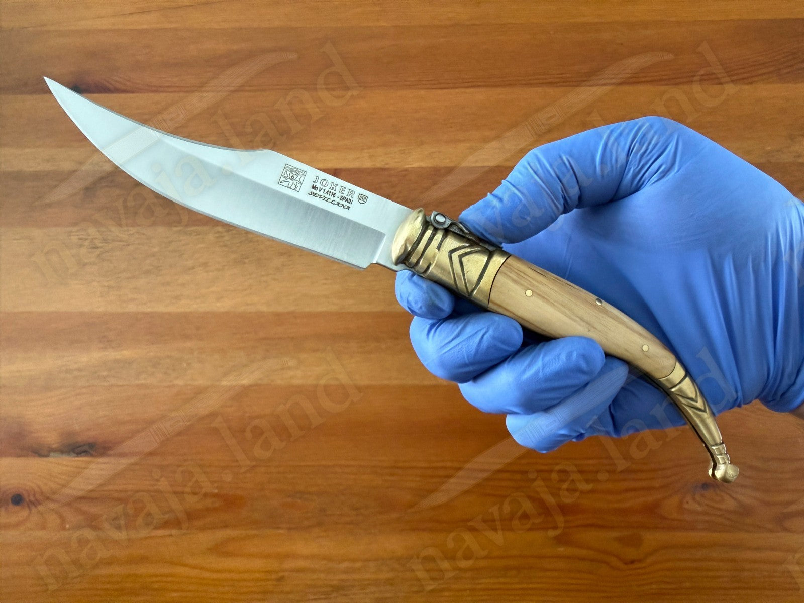 4.5” Navaja Joker Sevillana Classic Navaja Pocket Knife From Spain NO Ratchet