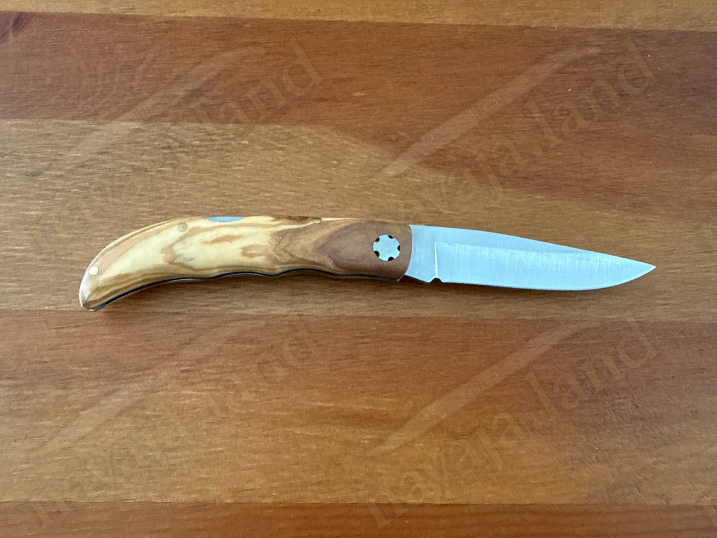 3.15” Joker Pointer Camping Folding Knife (Olive Wood Handle) Handmade in Spain