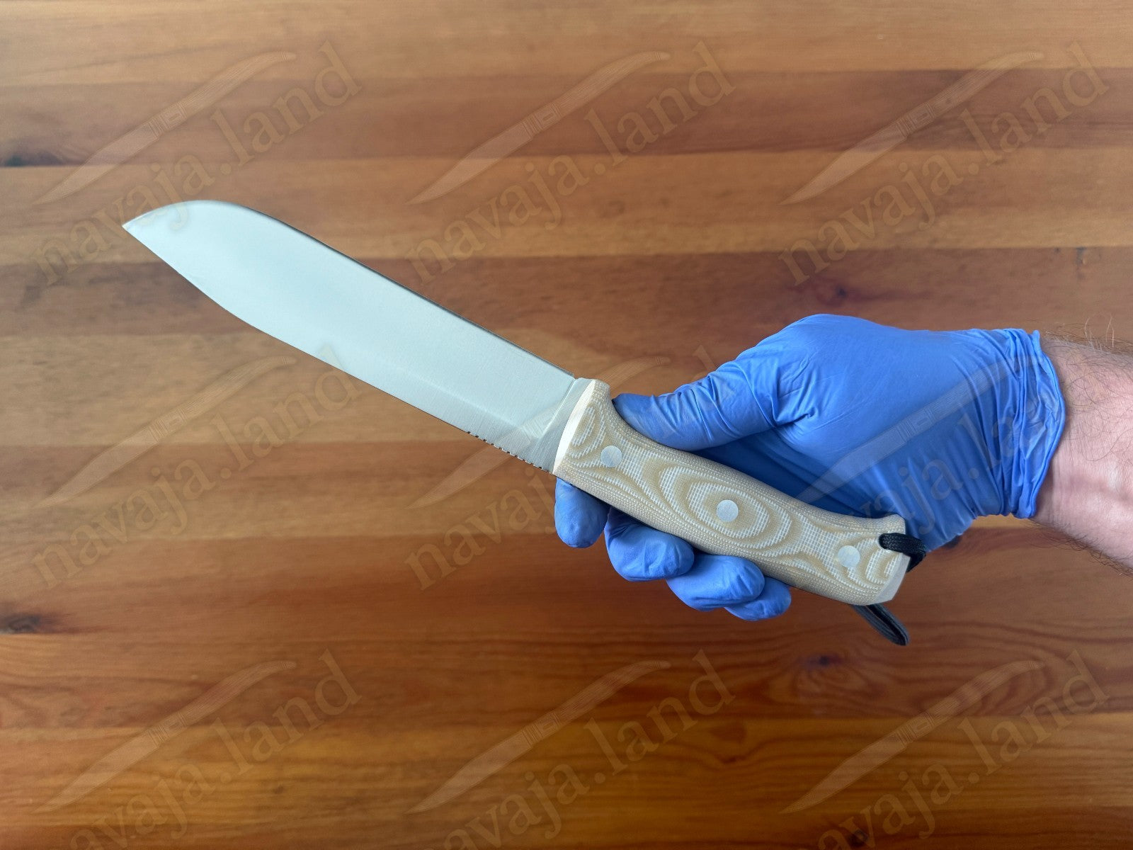 Joker Nomad Survival / Camp Knife 6.5" Böhler N695 Steel Beige Micarta Handle