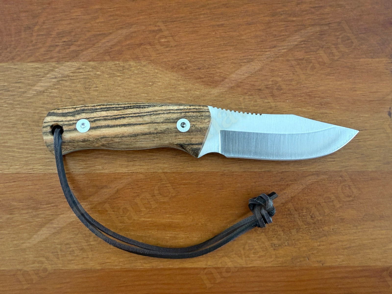 Joker Bushcraft Knife Rabbit – MOVA Stainless Steel – 3.34" Blade – Bocote Wood