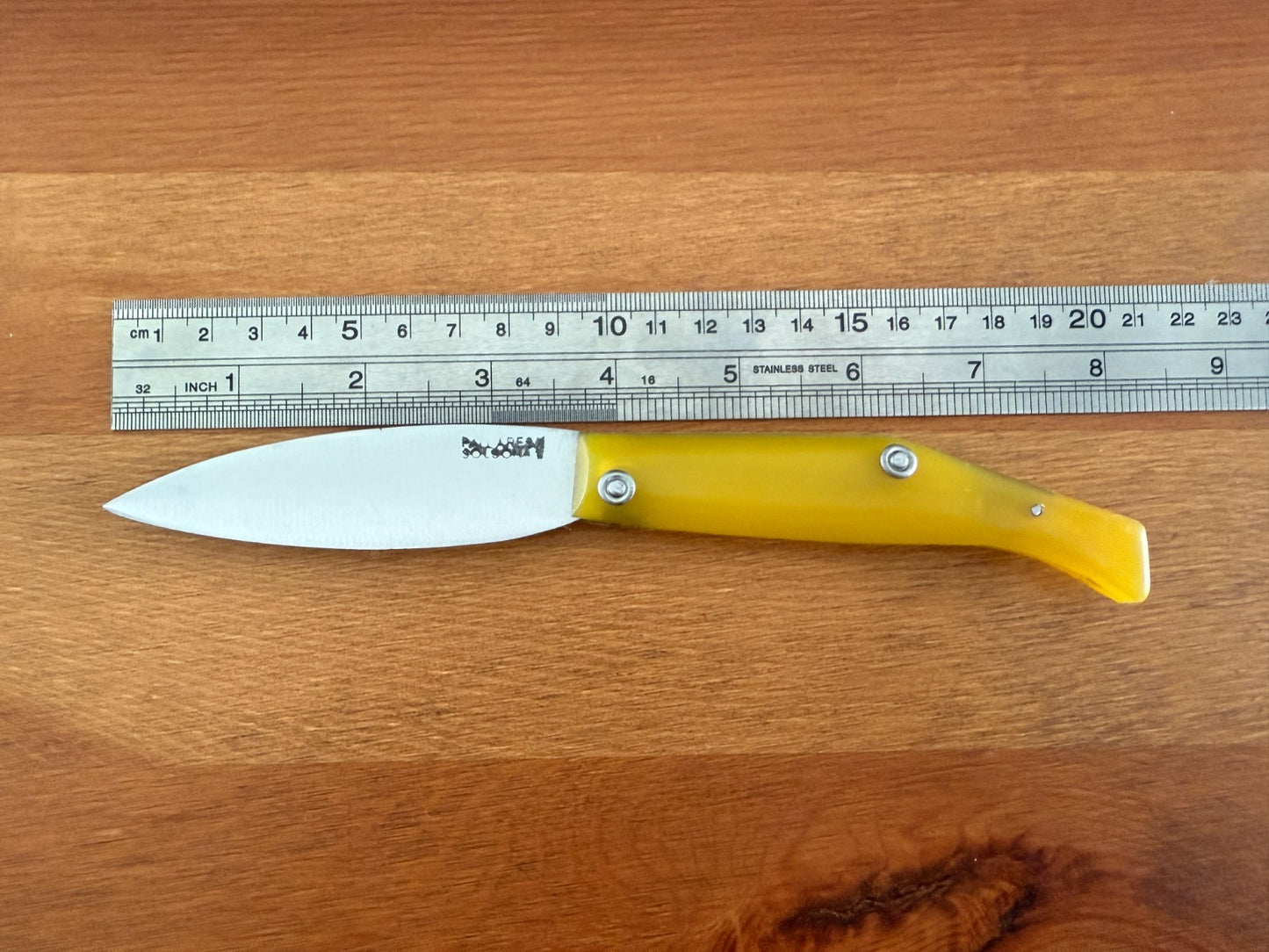 Pallares Solsona Pocket Knife Stainless Steel Inox 3.5" / 9 cm Spain Great EDC