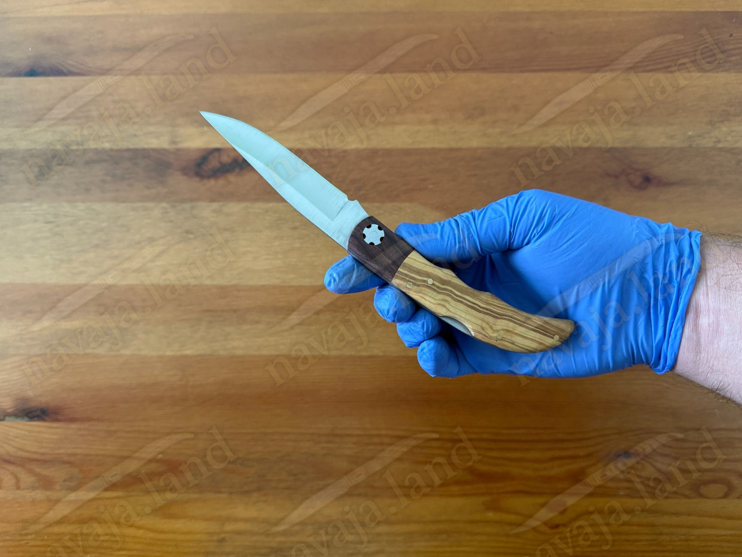 3.54” Joker Pointer Camping Folding Knife (Olive Wood & Rosewood) From Spain