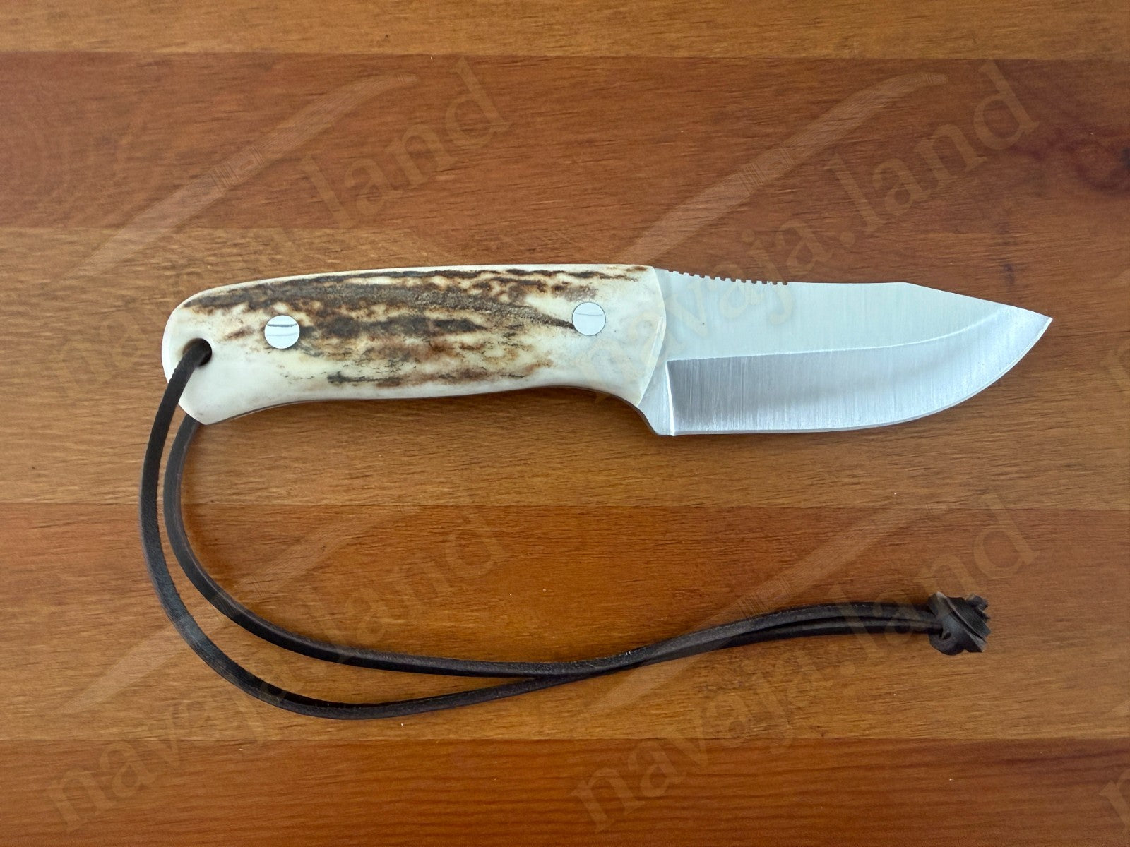 Joker Gran Erizo Bushcraft Knife – 3.74” MOVA Blade Stag Antler Handle | Sheath