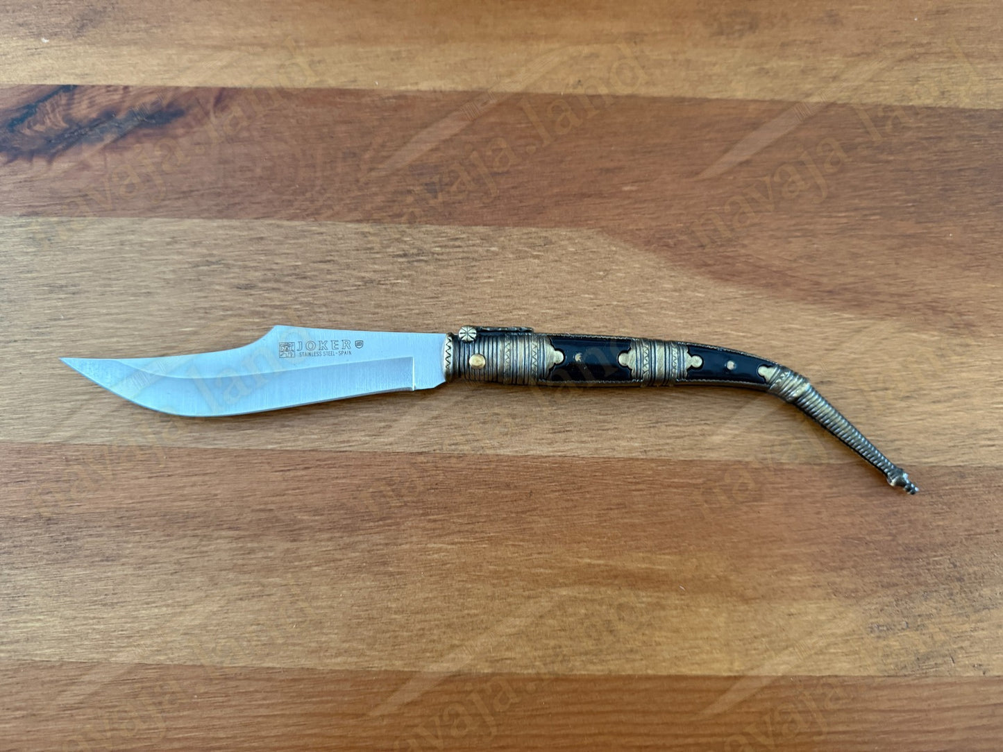 4” Albacete Navaja Joker Arabian Knife Zamak Handle Handmade Slipjoint Spain