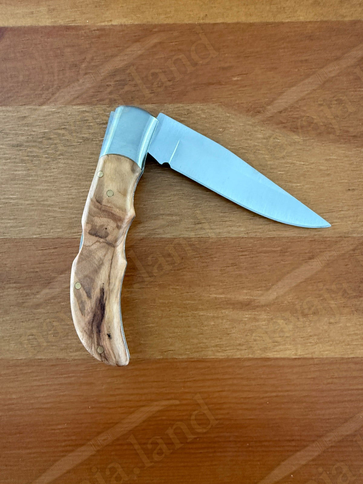 3.54” Joker Pointer Camping Folding Knife (Olive Wood Handle) From Spain