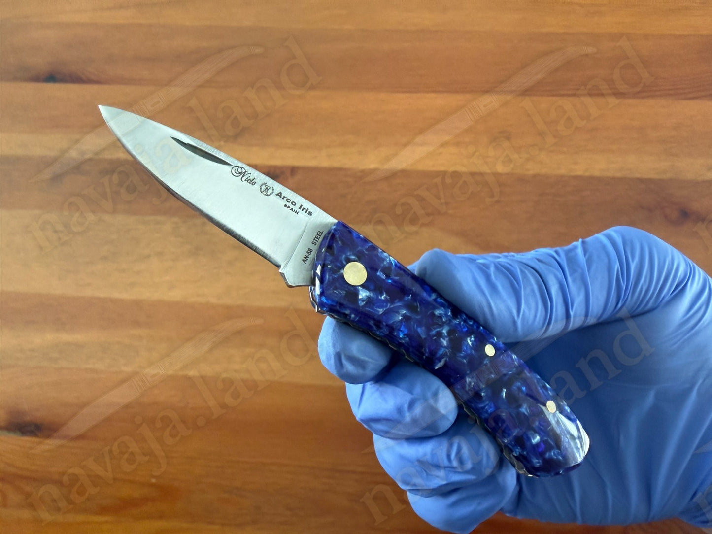 Miguel Nieto ARCO IRIS Spanish Pocket Knife 2 in. Blade AN-58 Steel From Spain