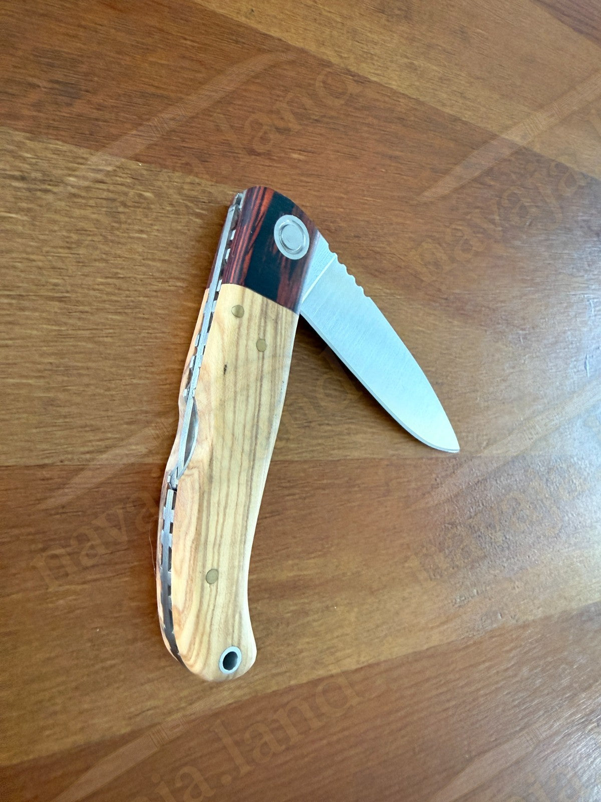 Joker Koala Pocket Knife 3.14” MOVA Blade Olive Wood & Rosewood Handle