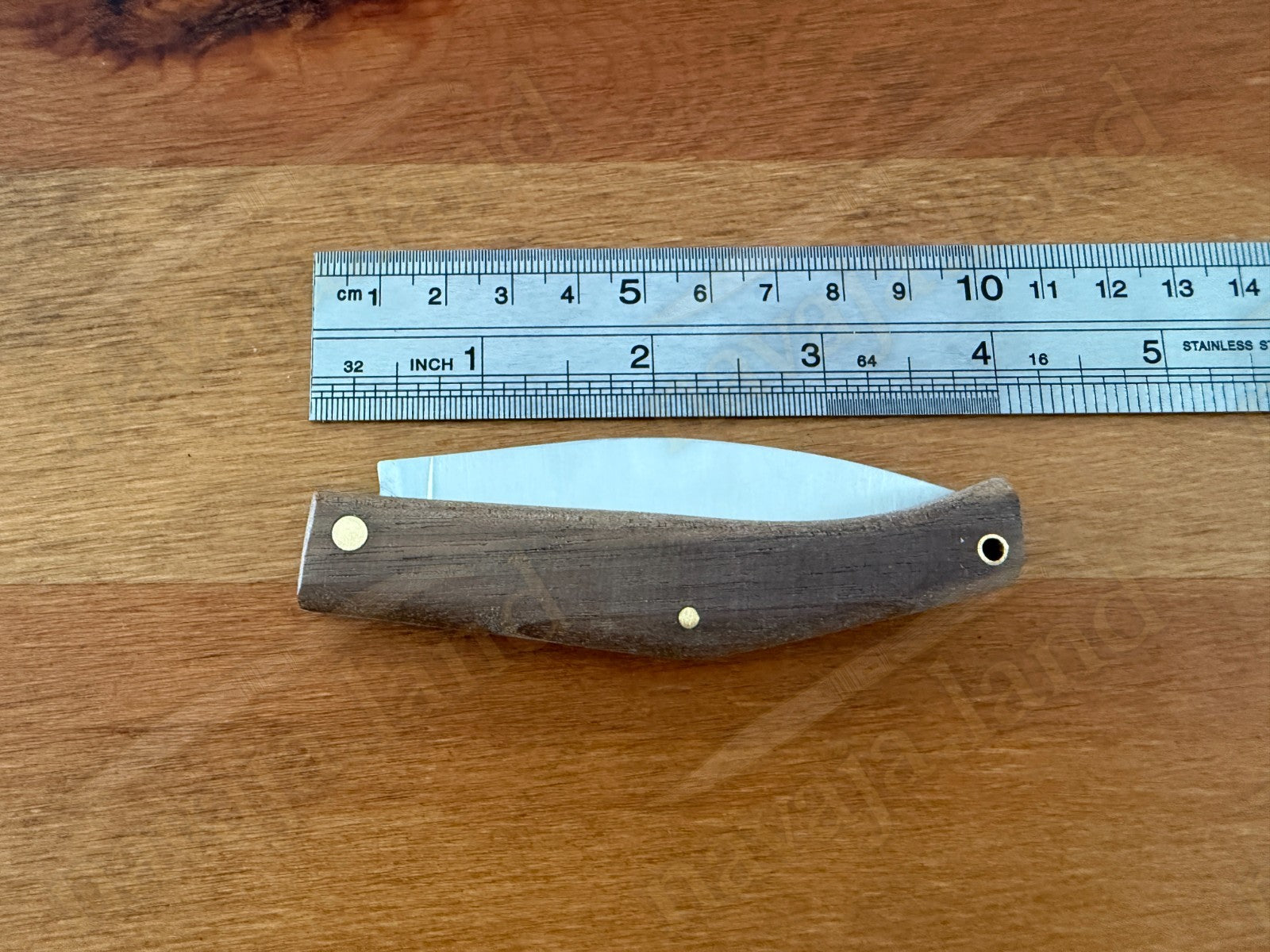 Joker Campera Pocket Knife 3” MOVA Steel Blade Dark Walnut Wood Handle