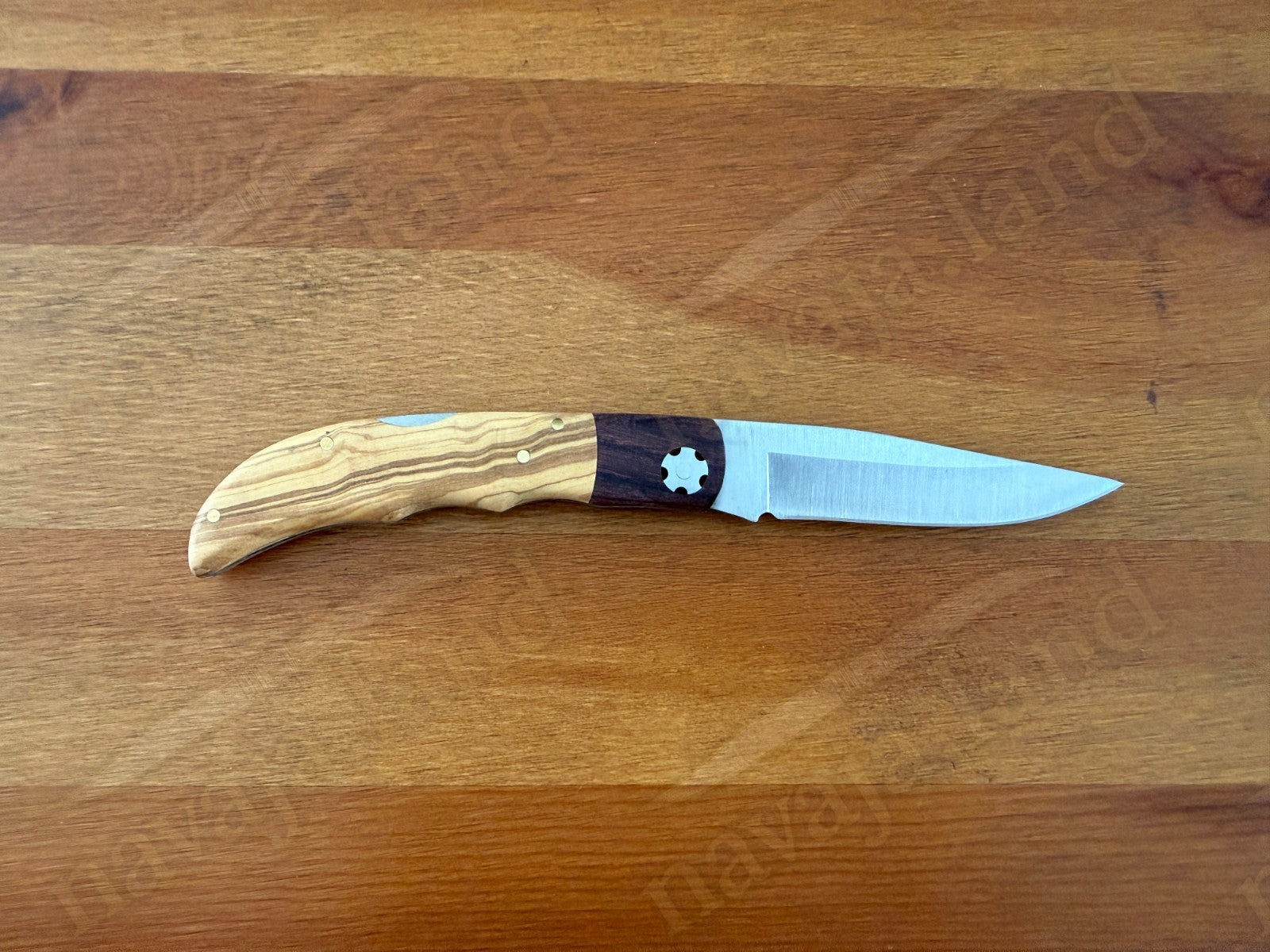 3.54” Joker Pointer Camping Folding Knife (Olive Wood & Rosewood) From Spain