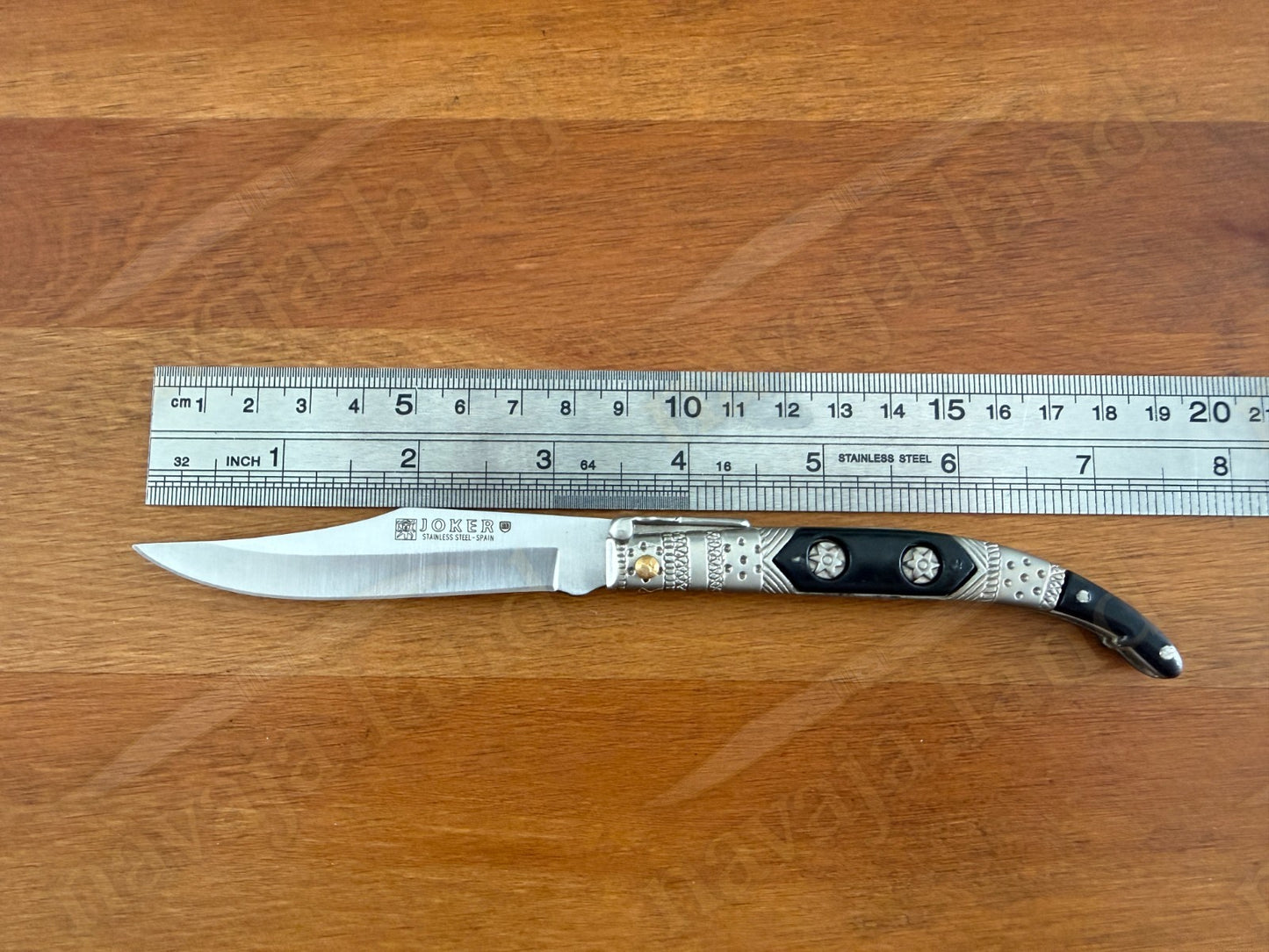 3.5” Albacete Navaja Joker Arabian Knife Zamak Handle Handmade Slipjoint Spain