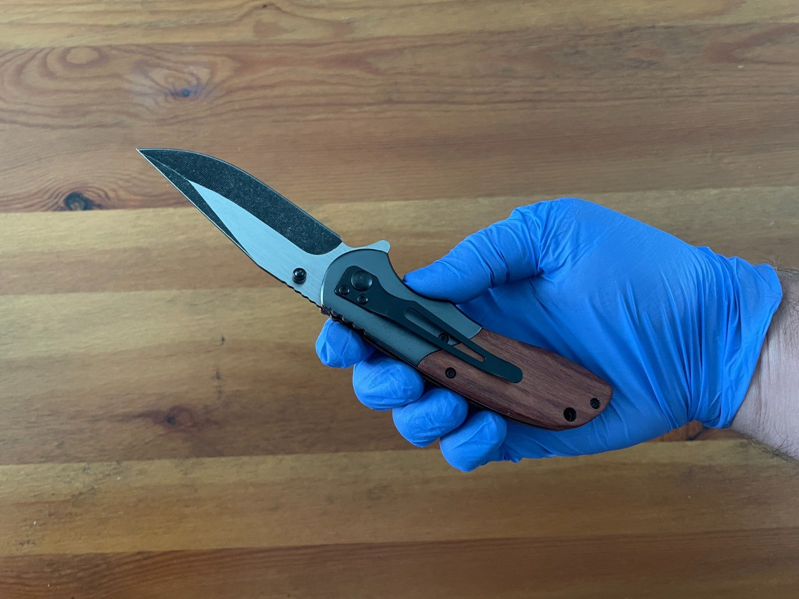 3.5" 420 Stain Steel Blade Pocket Knife Navaja Pocket Clip Assisted Opening