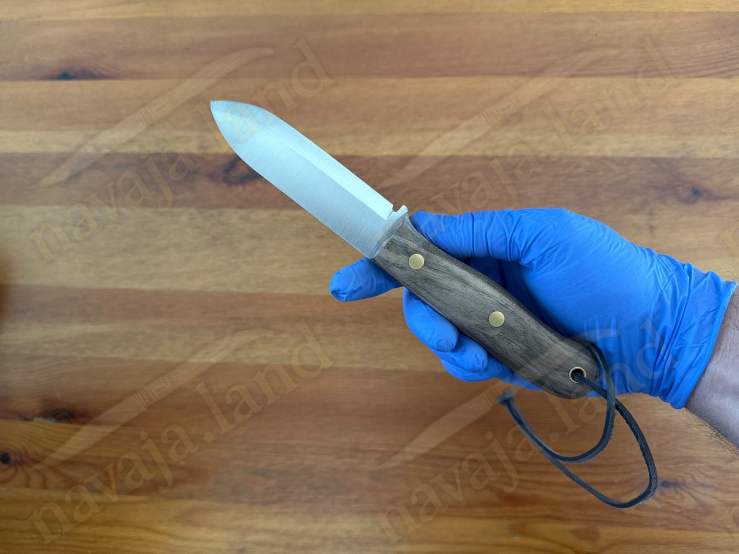 Joker BS9 Trampero Hunting Knife 3.94" Blade 14C28N Walnut Handle + Sheath Spain