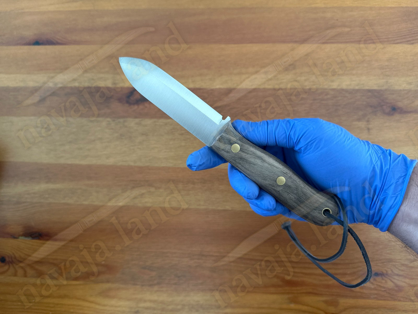 Joker BS9 Trampero Hunting Knife 3.94" Blade 14C28N Walnut Handle + Sheath Spain