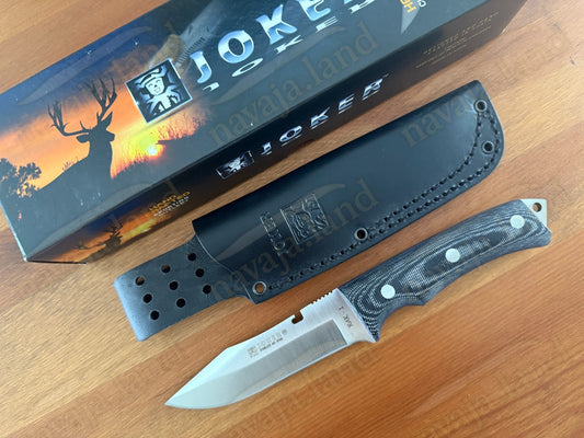 Joker RAK-1(1) Tactical Knife Full Tang | 440 Steel | Micarta Handle From Spain