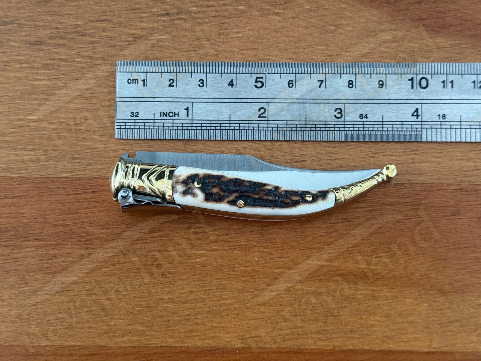 3” Navaja Joker Sevillana Knife Stag Horn Handle High Quality Handmade in Spain