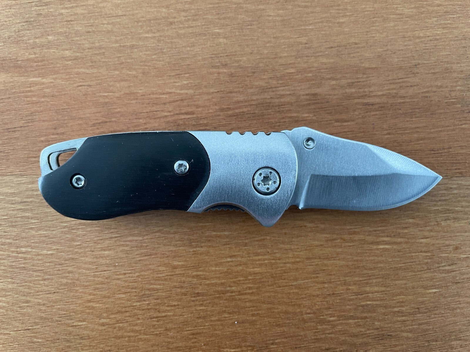 1.6" Cute Navaja Small Tactical Pocket Knife Stainless Black Wood Scales - Spain