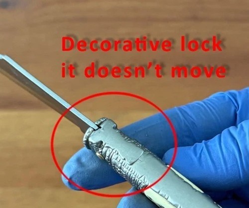 3.3” Albacete Navaja Joker Sevillana Knife Zamak Handle Handmade Slipjoint Spain