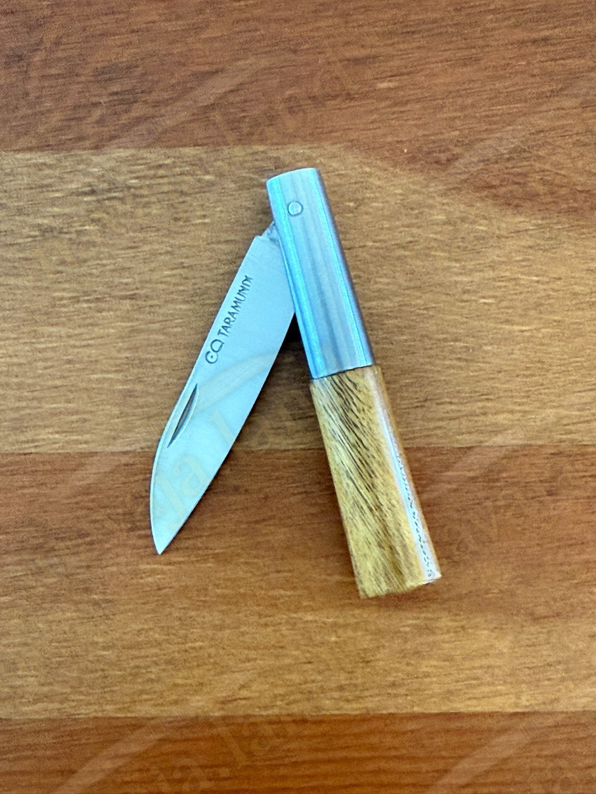 2.75" CQ Taramundi Pocket Knife Chestnut Wood Handle Liner Lock Made in Spain