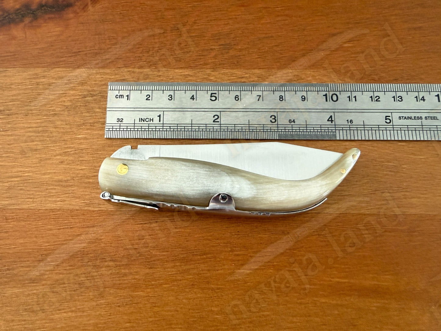3.15” Joker Pastora Folding Knife Bull Horn Handle MOVA 1.4116 Stainless Steel