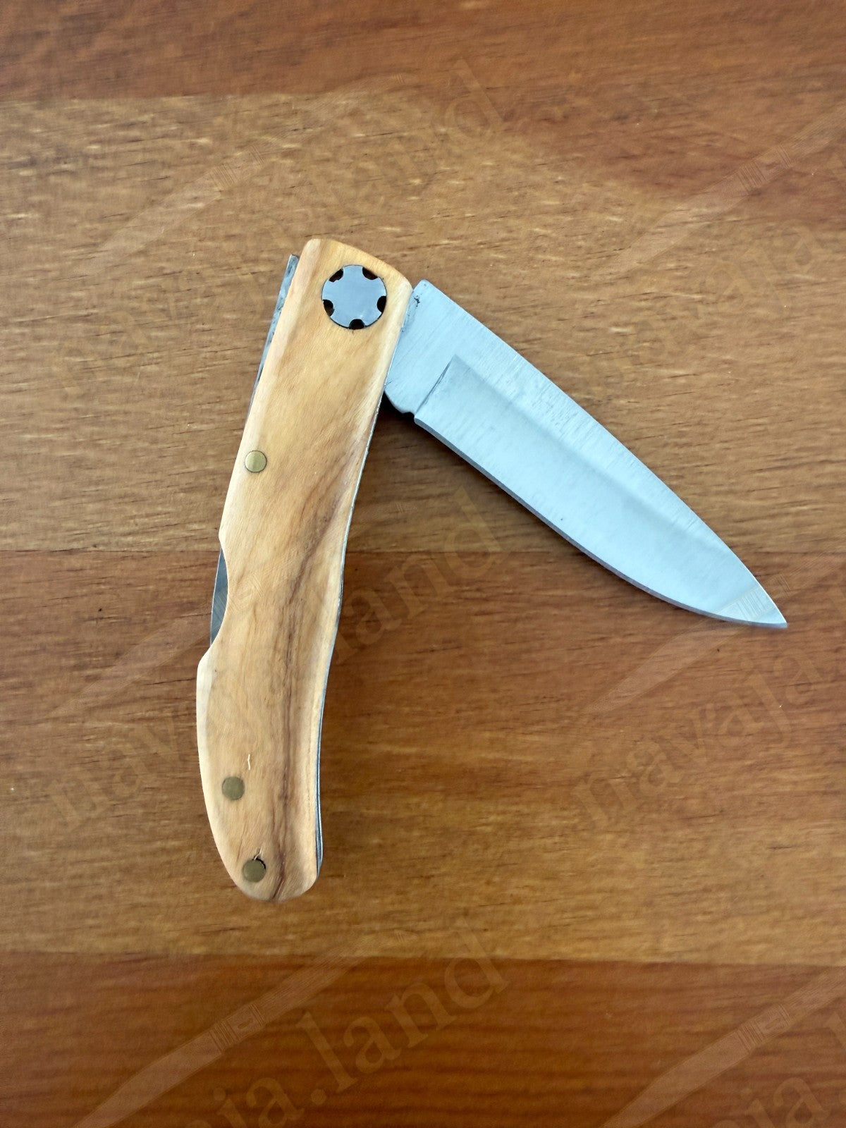 3.15” Joker Setter Bushcraft Folding Knife (Olive Wood Handle) Handmade Spain