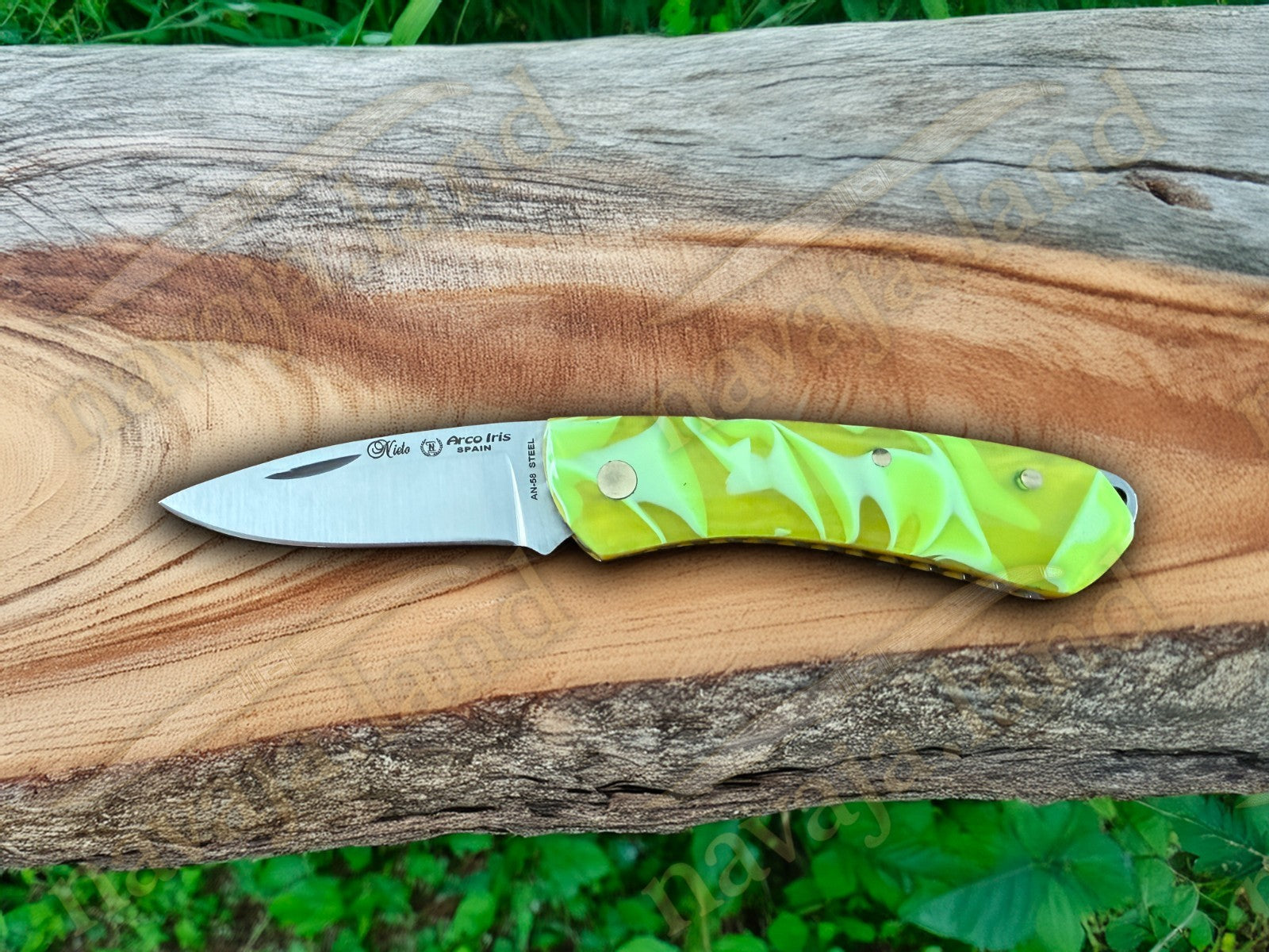 Miguel Nieto ARCO IRIS Spanish Pocket Knife 2 in. Blade AN-58 Steel From Spain