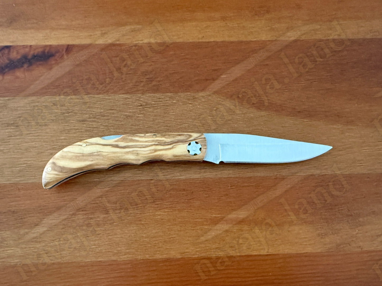 3.74” Joker Pointer Folding Pocket Knife (Olive Wood Handle) From Spain