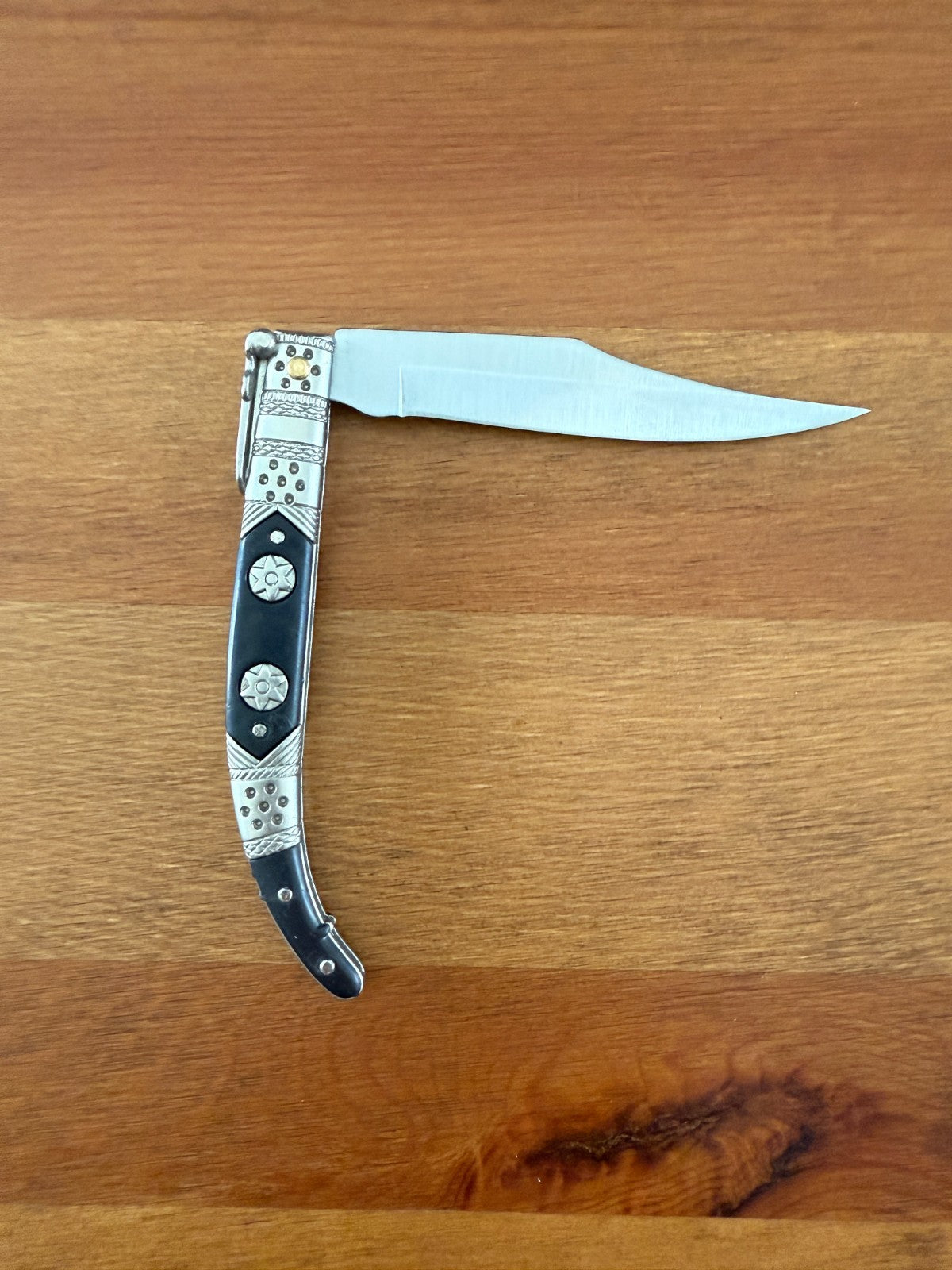3.9” Albacete Navaja Joker Arabian Knife Zamak Handle Handmade Slipjoint Spain