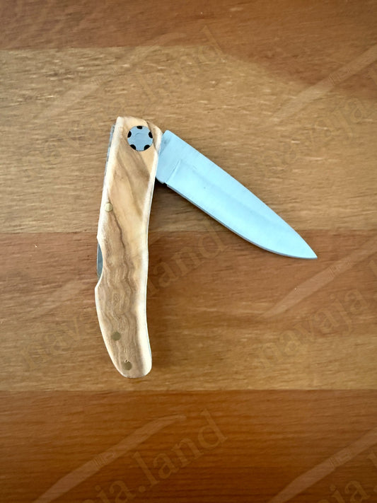 2.5” Joker Setter Hunting Folding Knife (Olive Wood Handle) Handmade Spain