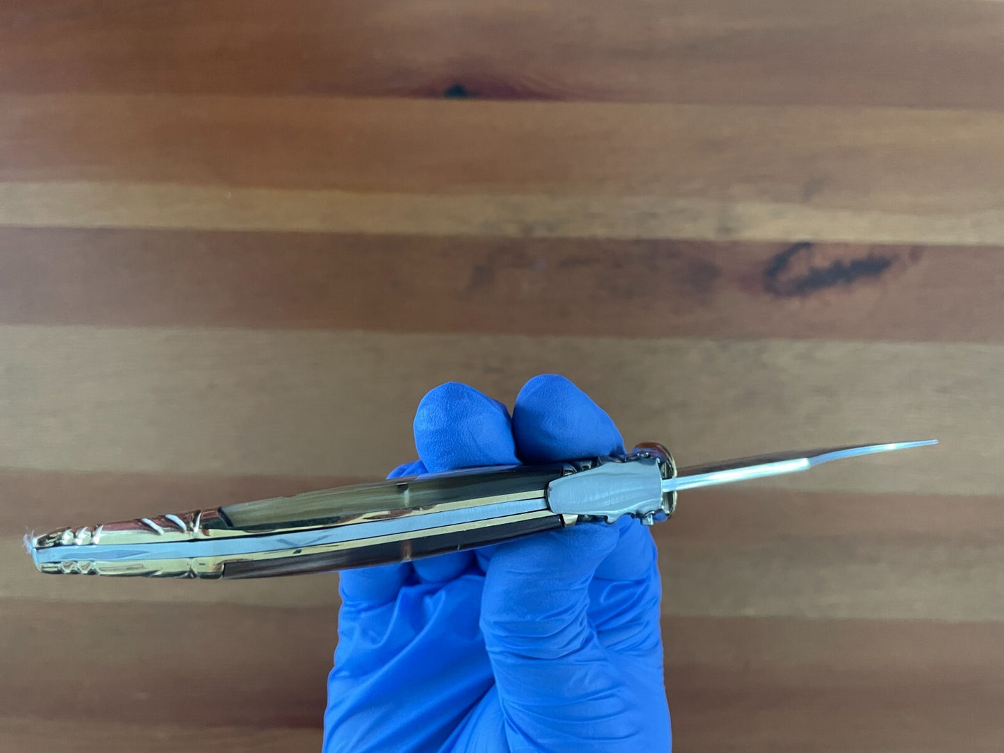 3.5” Albacete Navaja Joker Sevillana Knife Bullhorn Handle Handmade High Quality