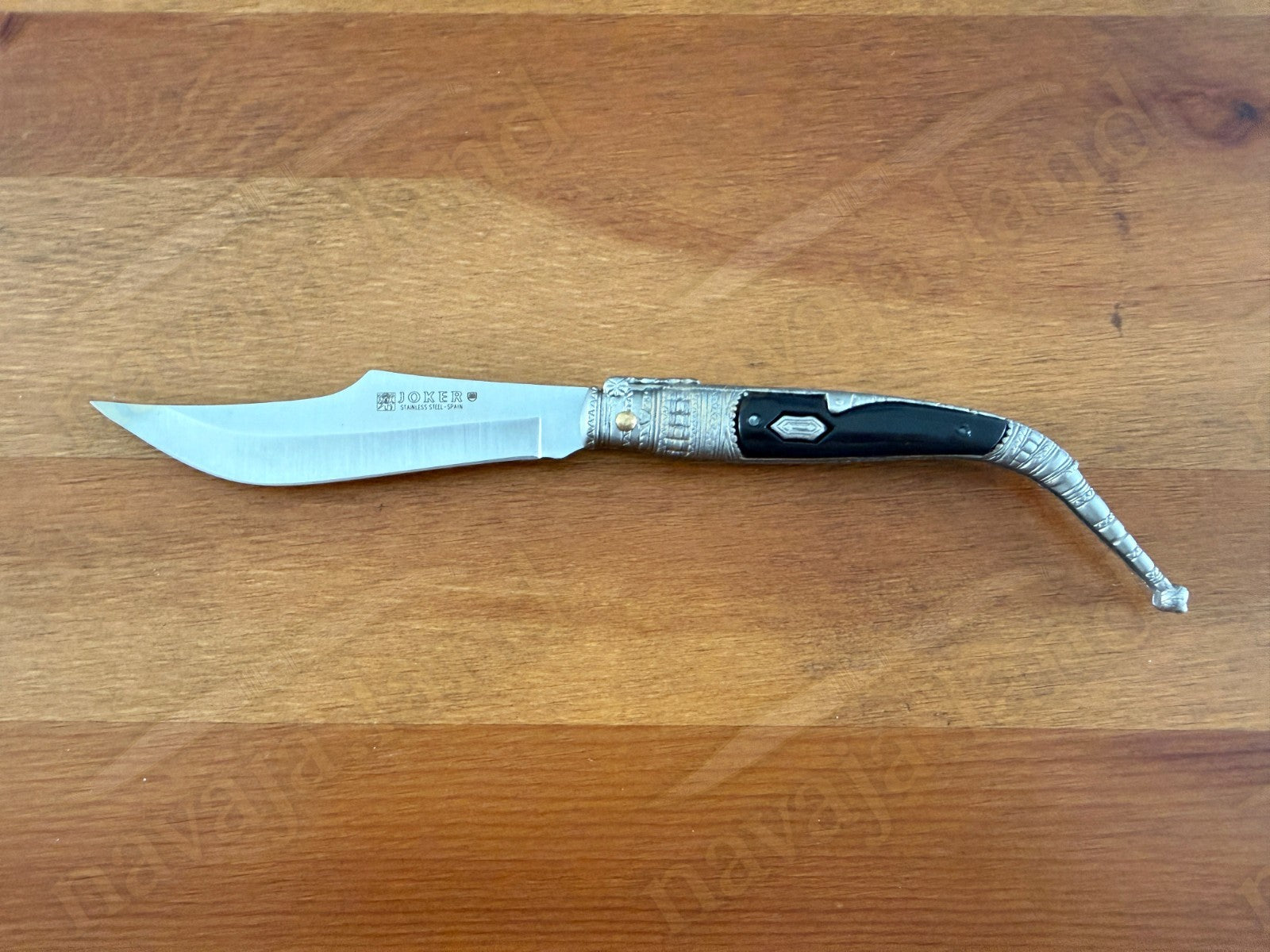 4” Albacete Navaja Joker Arabian Knife Zamak Handle Handmade Slipjoint Spain