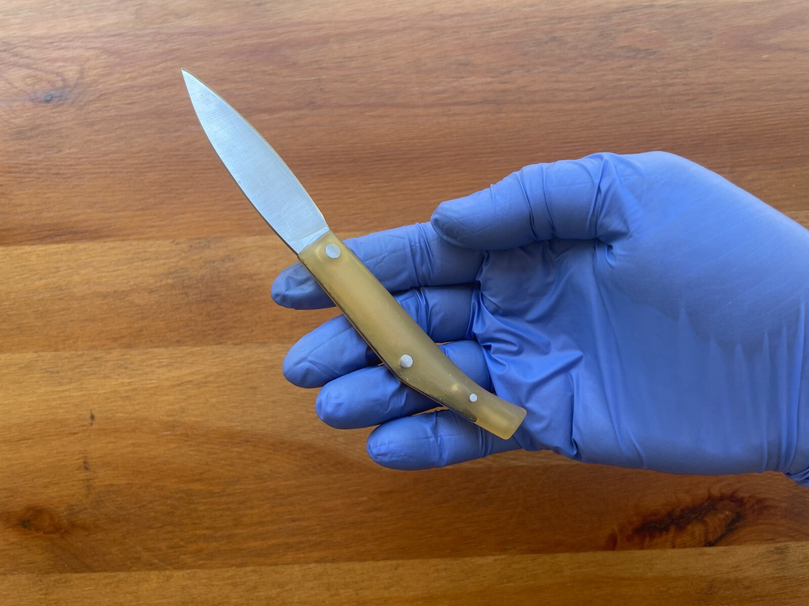 2.75" Pallés Carbono Navaja Pocket Knife Carbon Steel Blade ABS Handle Slipjoint