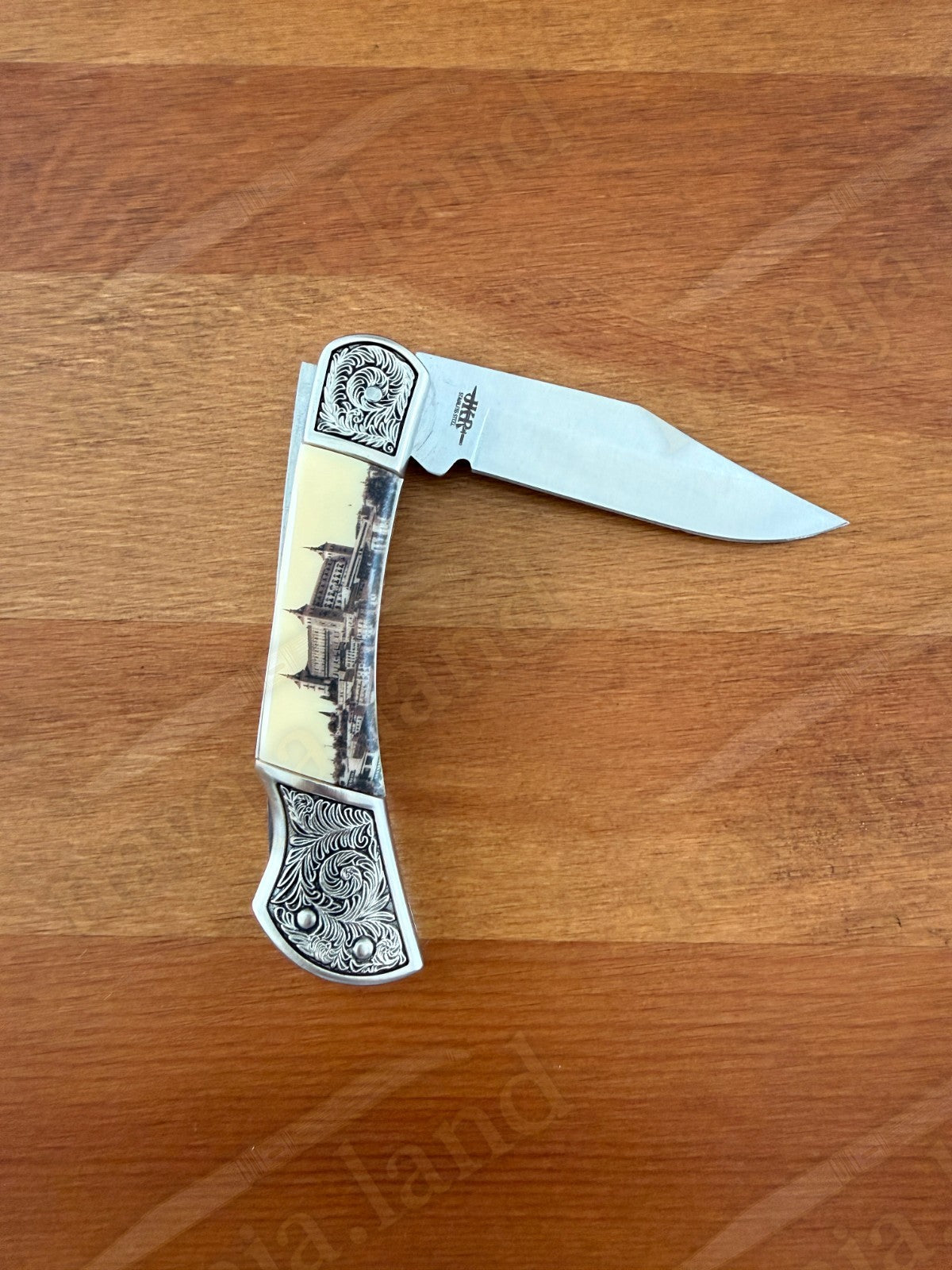 Alcazar de Toledo Folding Knife – 3.15” Stainless Steel Blade Lockback Mechanism