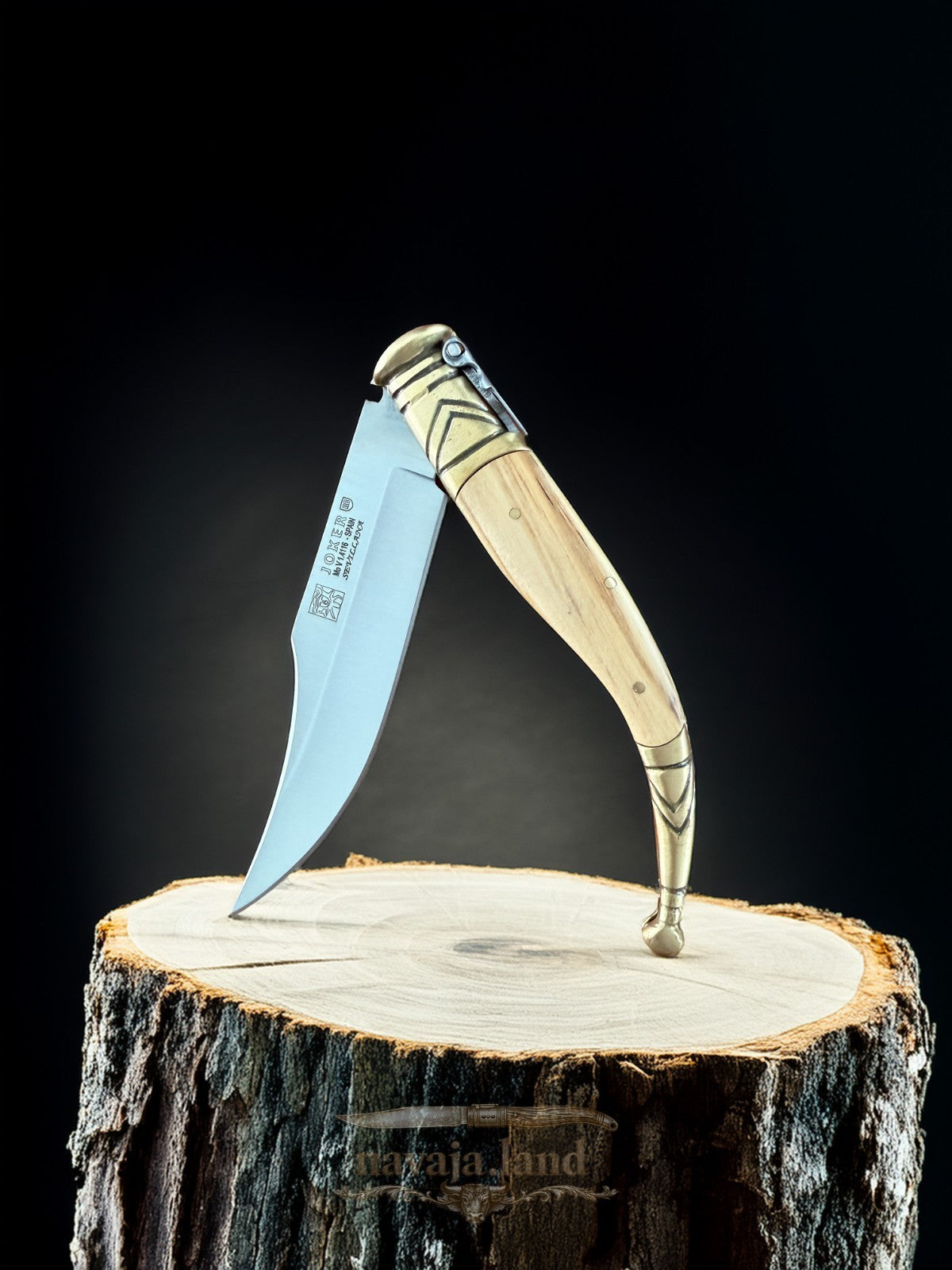 4.5” Navaja Joker Sevillana Classic Navaja Pocket Knife From Spain NO Ratchet