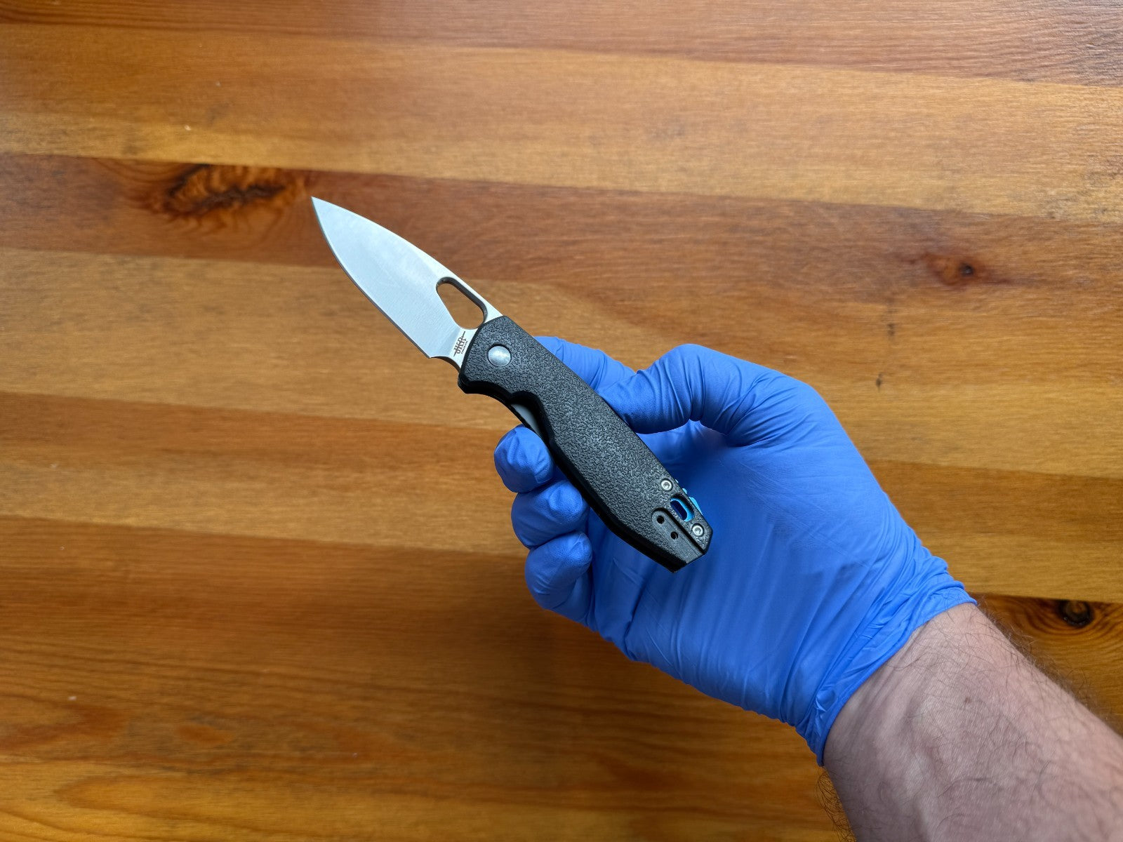 2.5" Stainless Steel Blade Pocket Knife Fiberglass Handle Pocket Clip From Spain