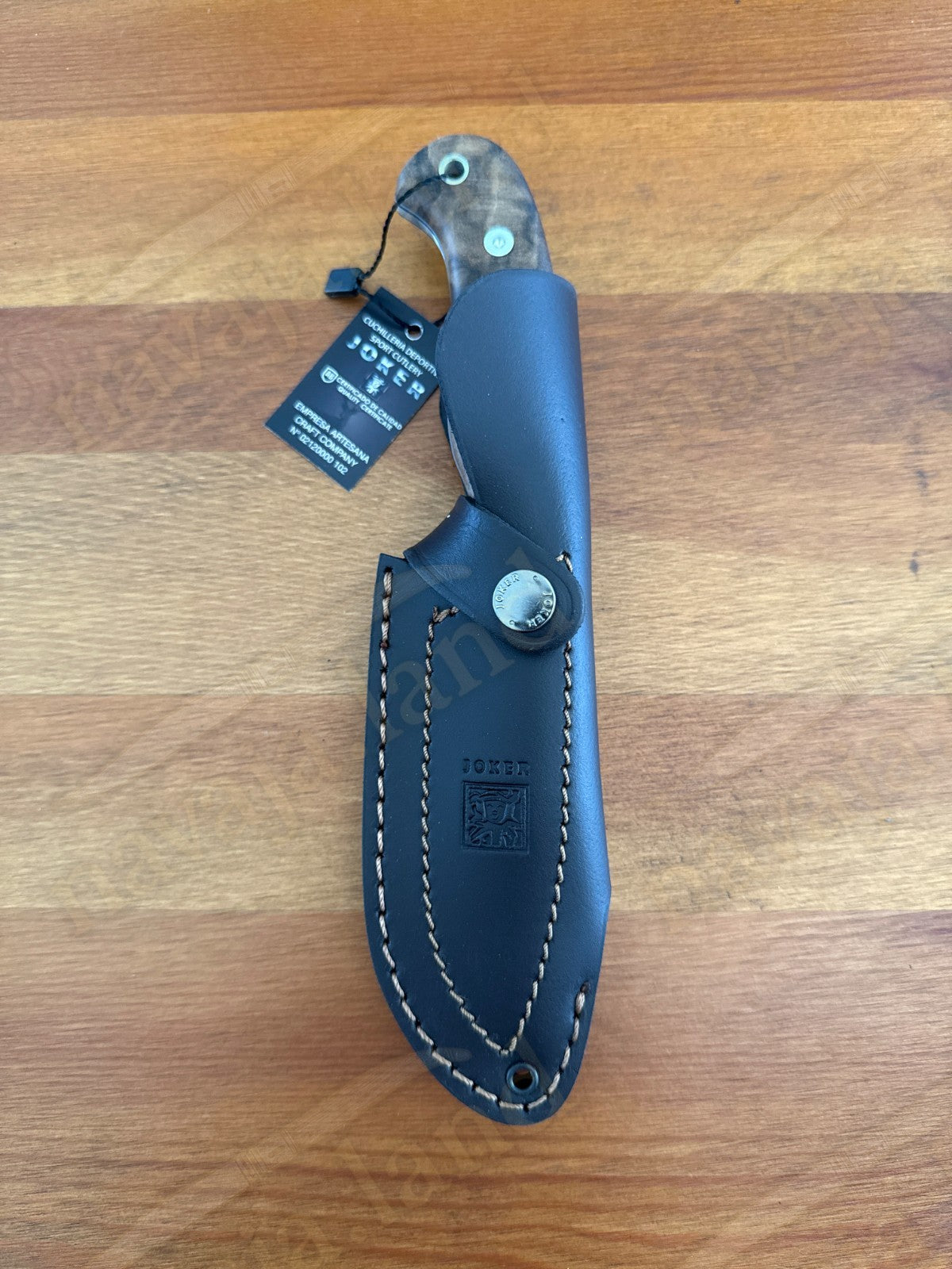 Joker Montes II Outdoor Knife 4.33" Mova 1.4116 Steel Walnut Handle From Spain