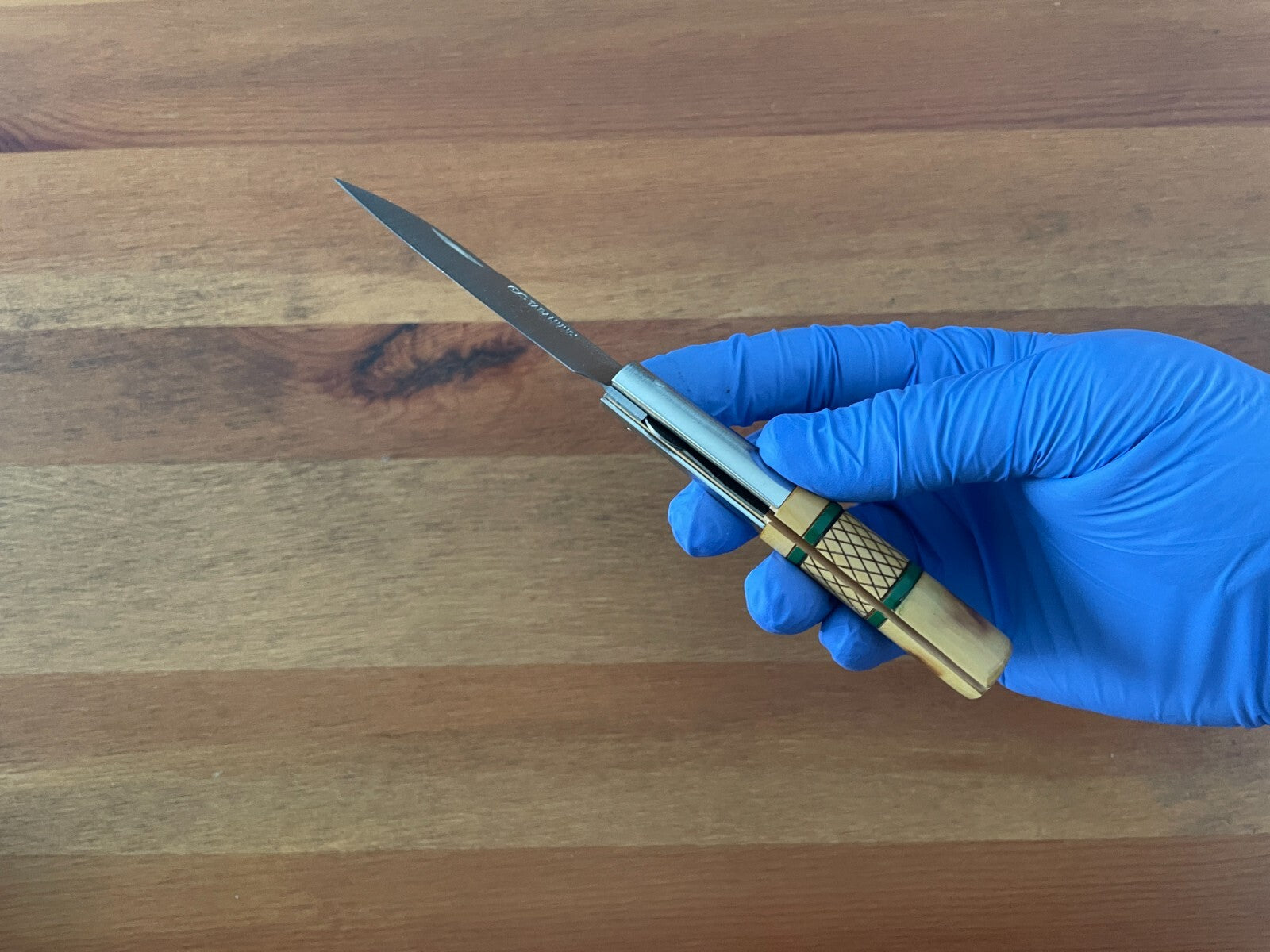 3.26” CQ Taramundi Pocket Knife Boxwood Handle Unique Design Asturias Spain