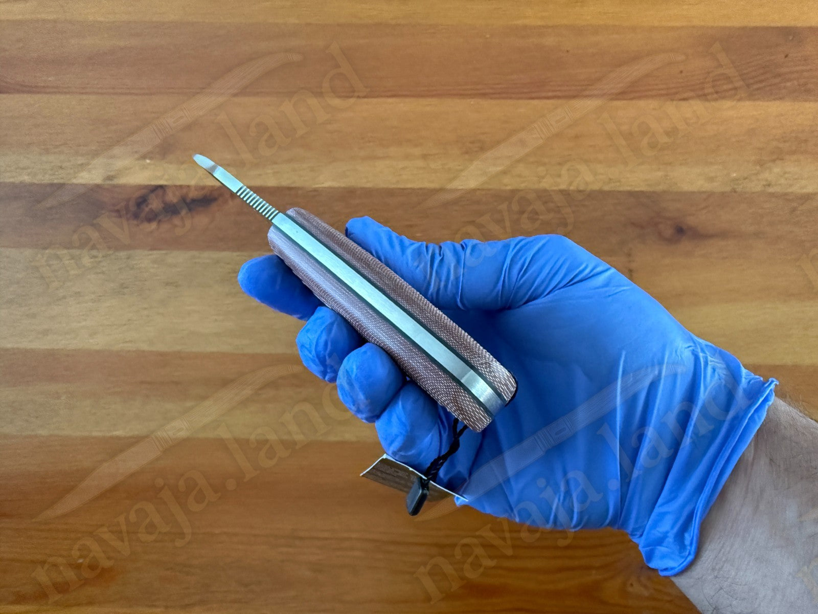 Joker Erizo TS1 3" Bohler N695 Steel Blade Fixed Knife Micarta Handle Leather