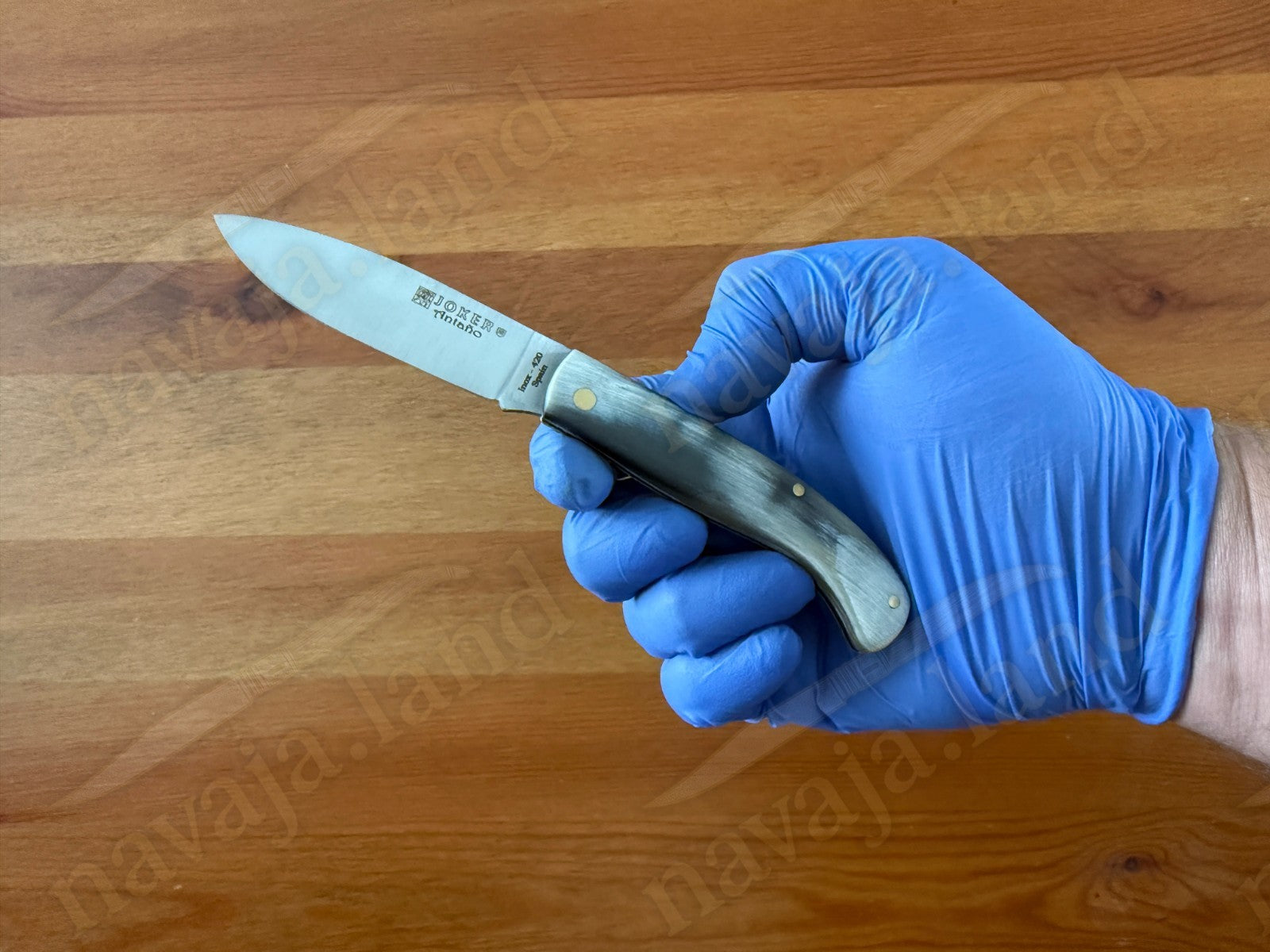 Joker Pocket Knife – Bull Horn Handle | 2.75” Blade | Slipjoint | Made in Spain
