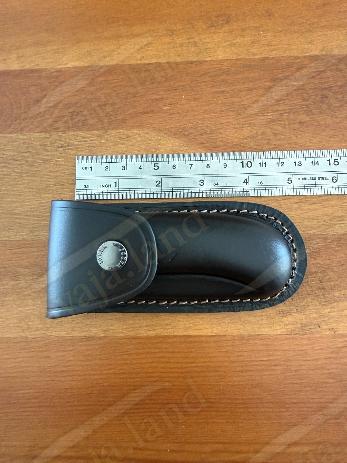 Joker Leather Sheath for Laguiole Pocket Knife (127 x 45 mm / 5" x 1.77")