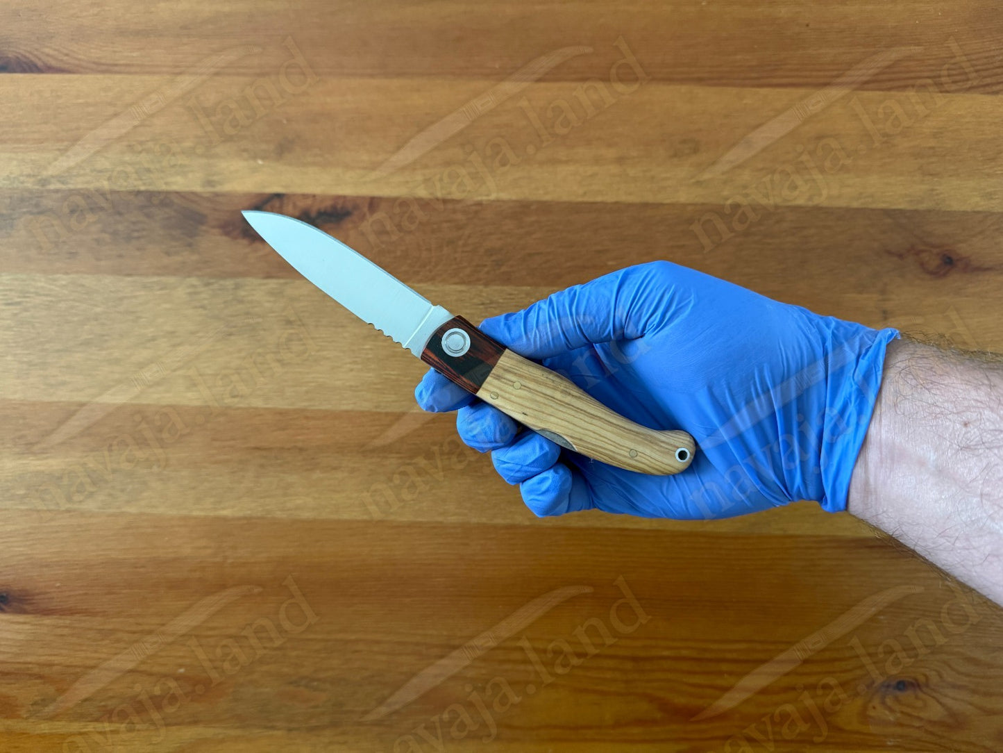 Joker Koala Pocket Knife 3.14” MOVA Blade Olive Wood & Rosewood Handle
